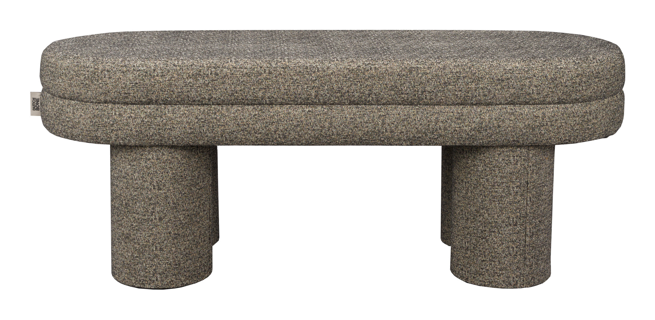 Dutchbone Bankje 'Fern' Bouclé, 110cm