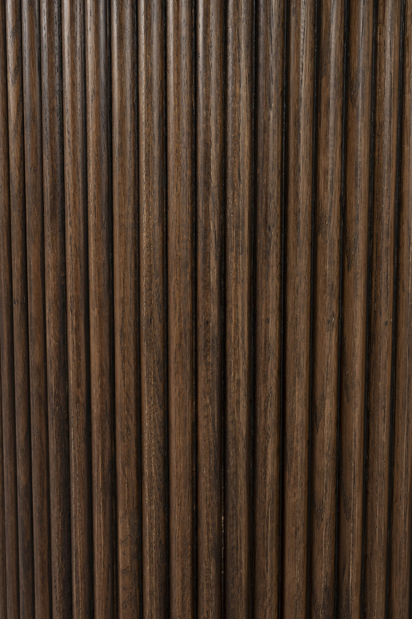 Dutchbone Ronde Eettafel 'Arda' Walnoot en travertin, 115cm