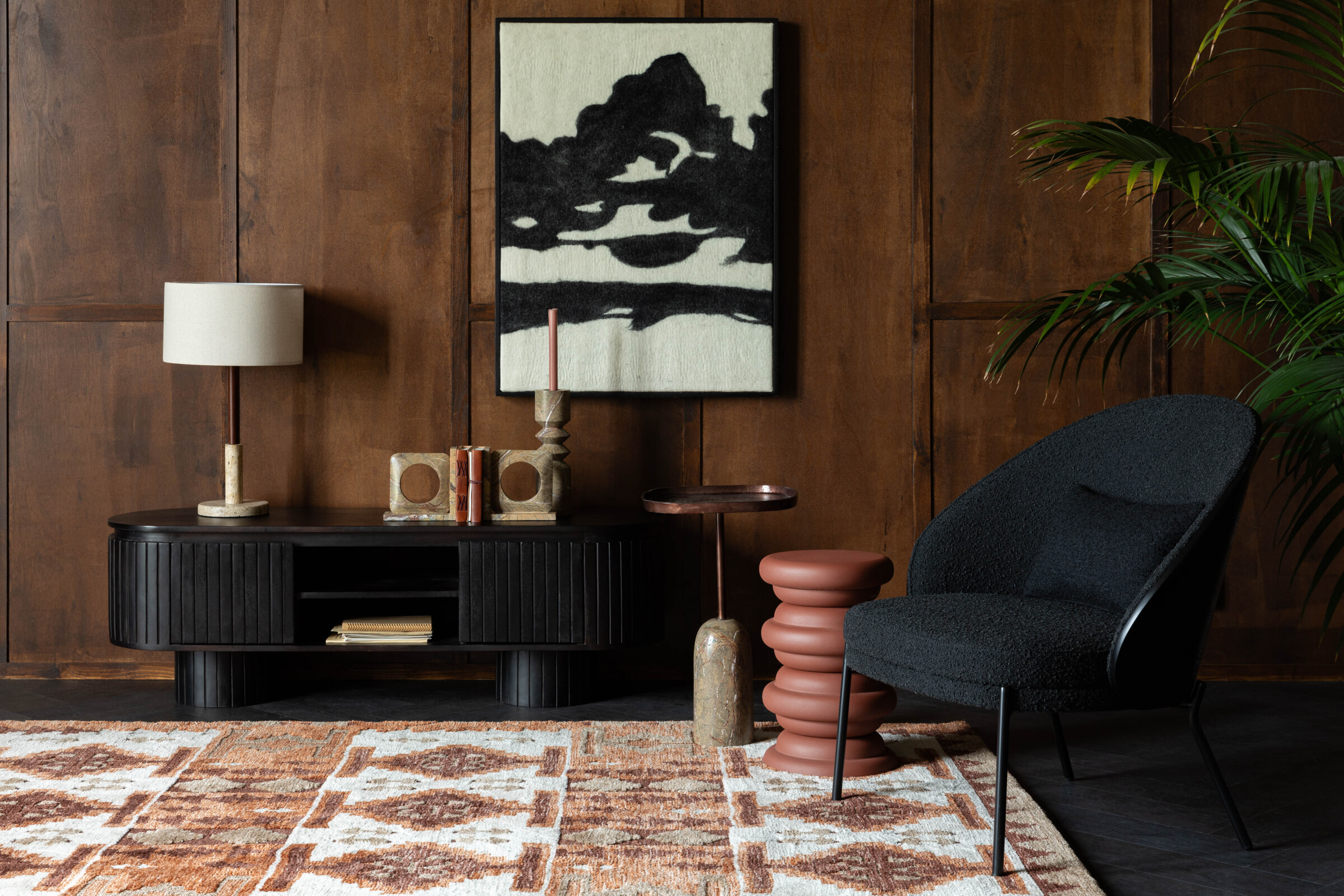 Dutchbone Vloerkleed 'Maron' 200 x 300cm