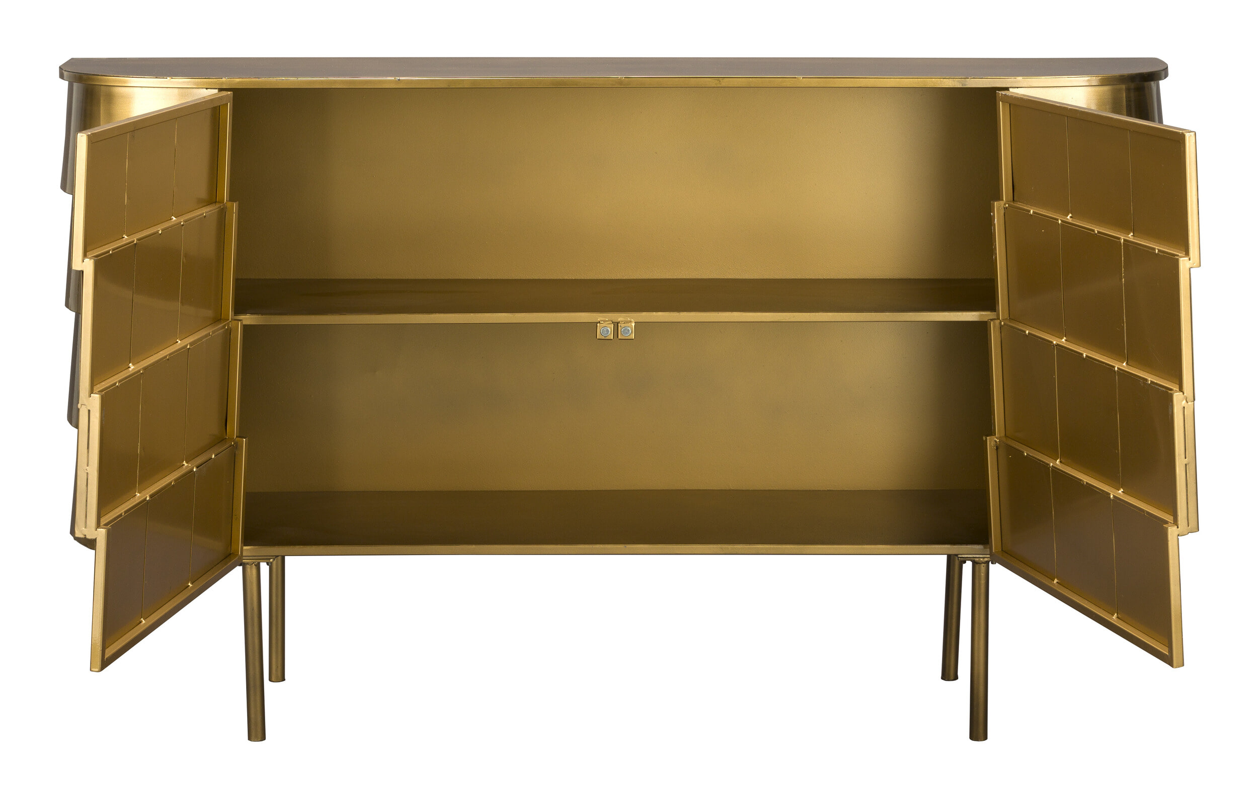 Dutchbone Dressoir 'Hanna' 117cm, kleur Goud