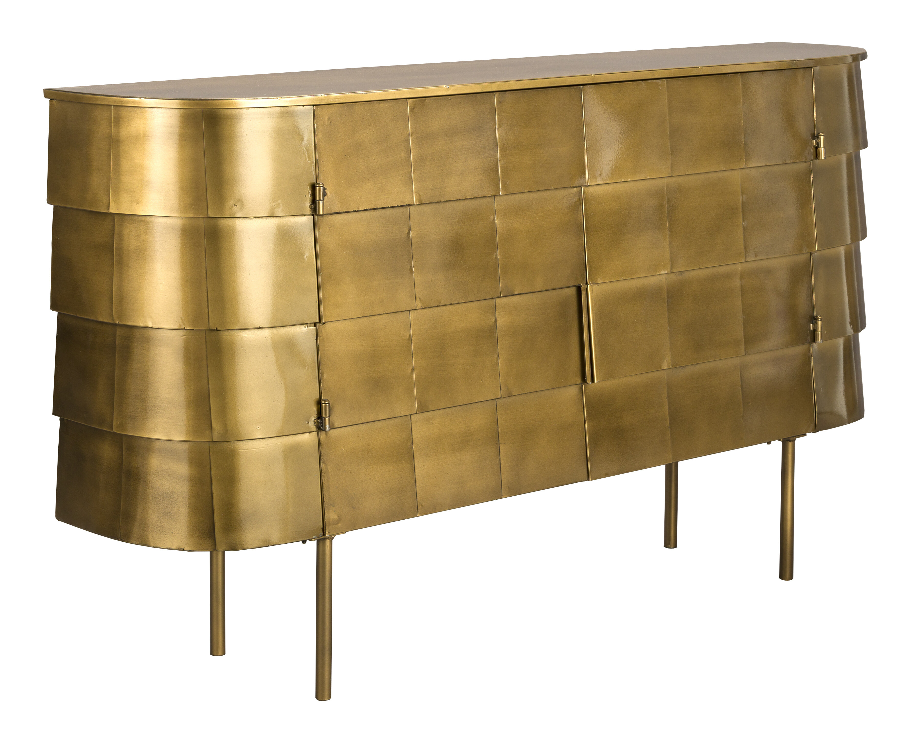 Dutchbone Dressoir Hanna 117cm - Goud