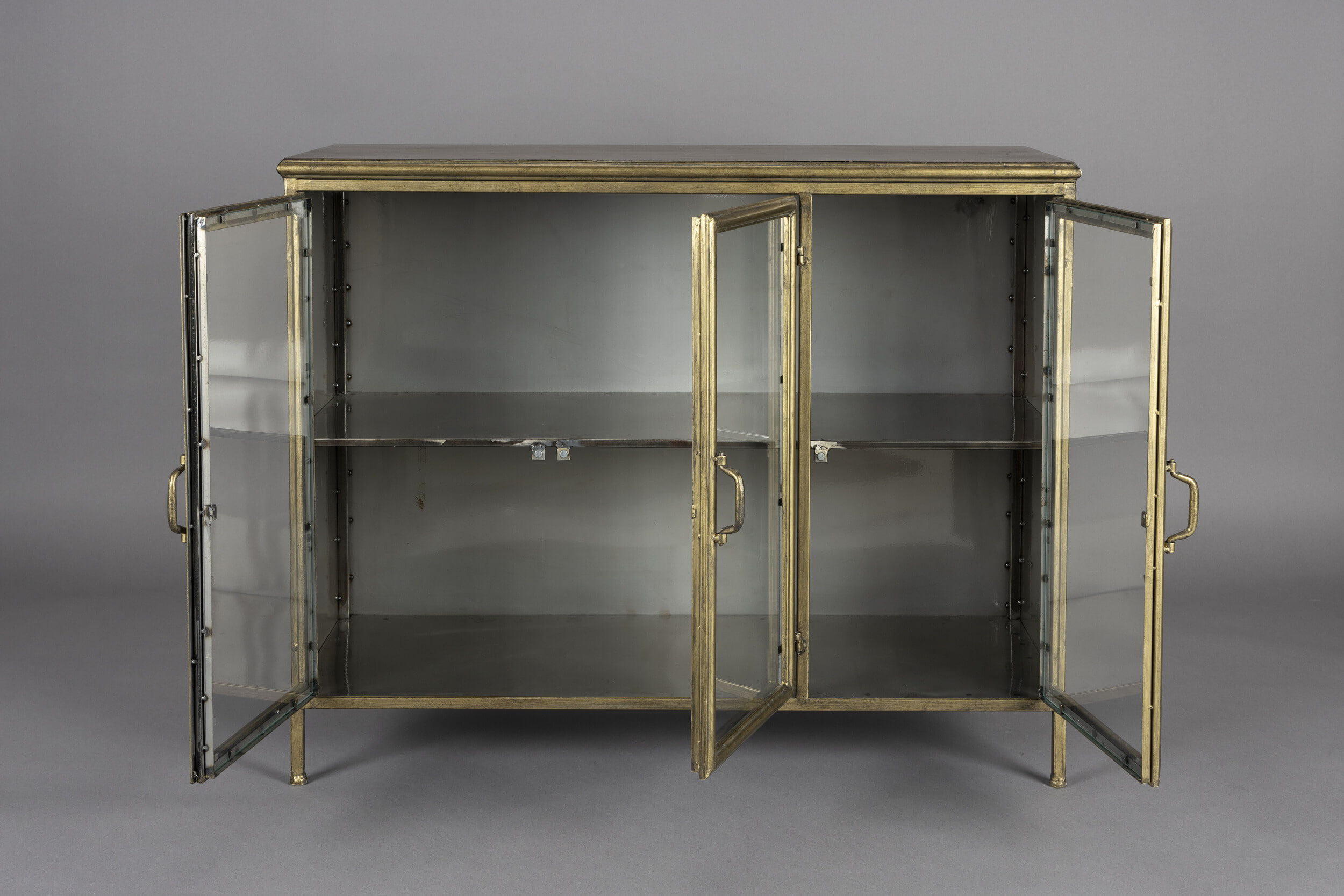 Dutchbone Dressoir 'Gertlush' Antique Brass, 100cm