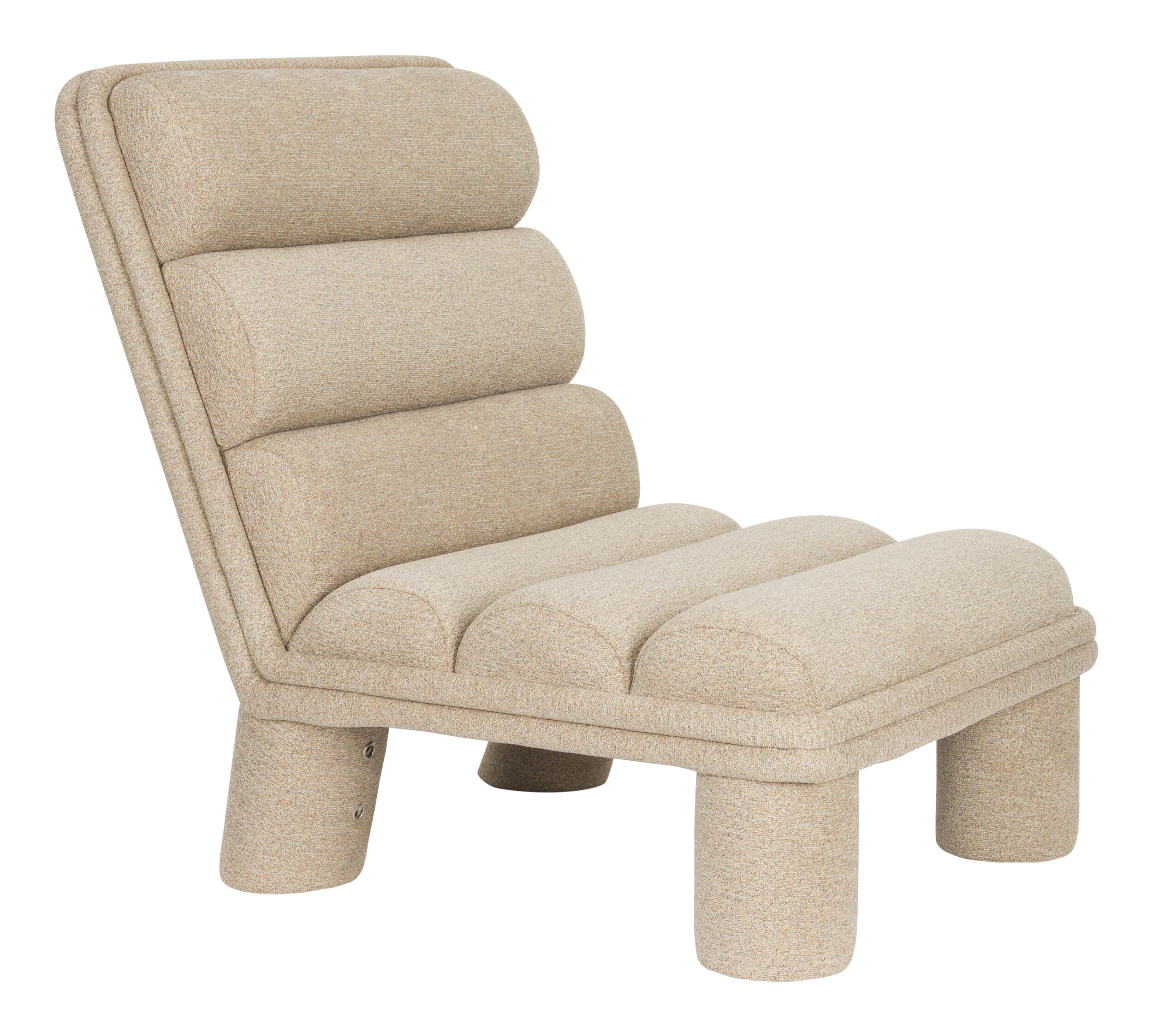 Dutchbone Fauteuil 'Fern' Bouclé