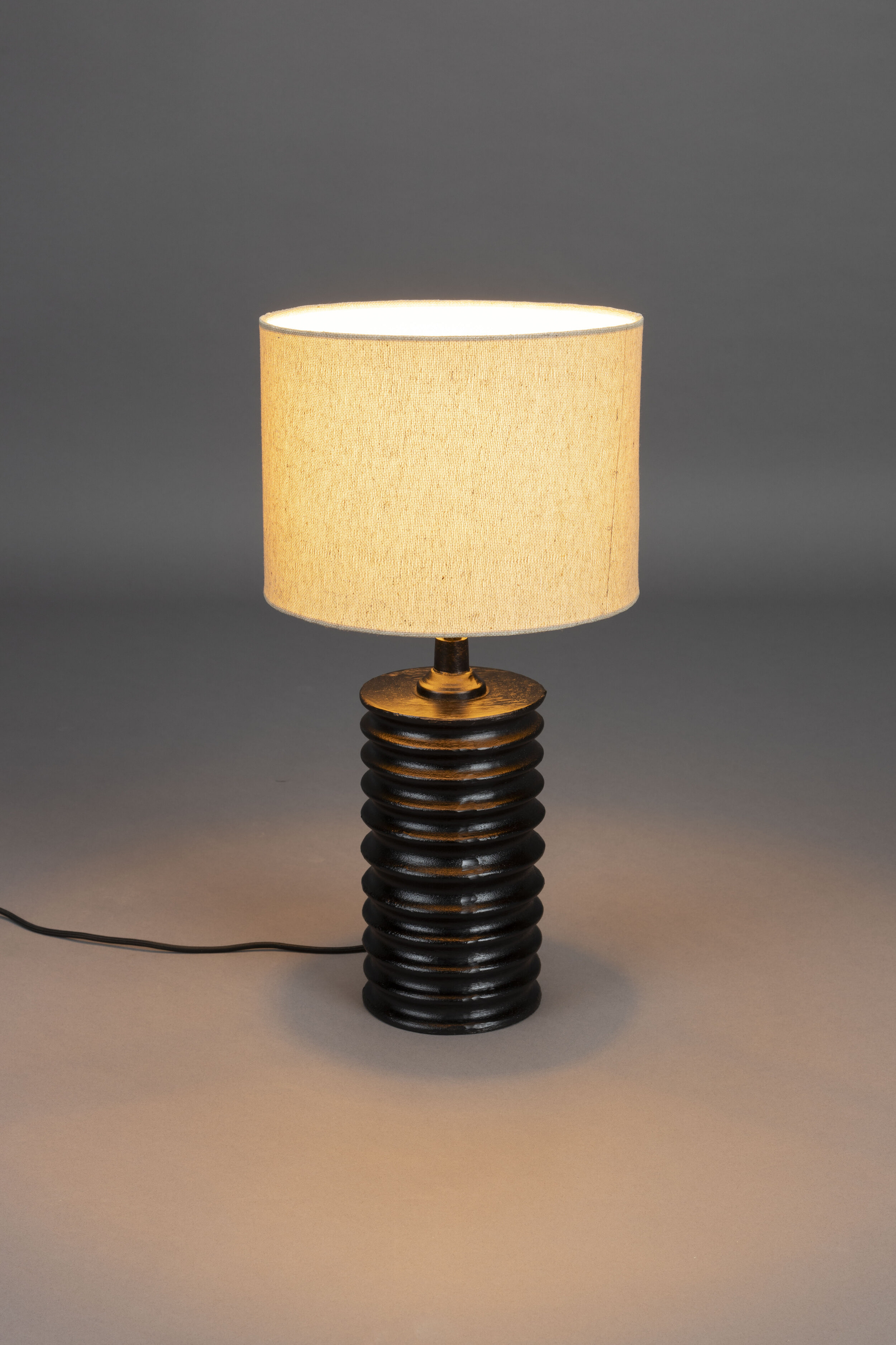 Dutchbone Tafellamp 'Yalu' Linnen, 54cm