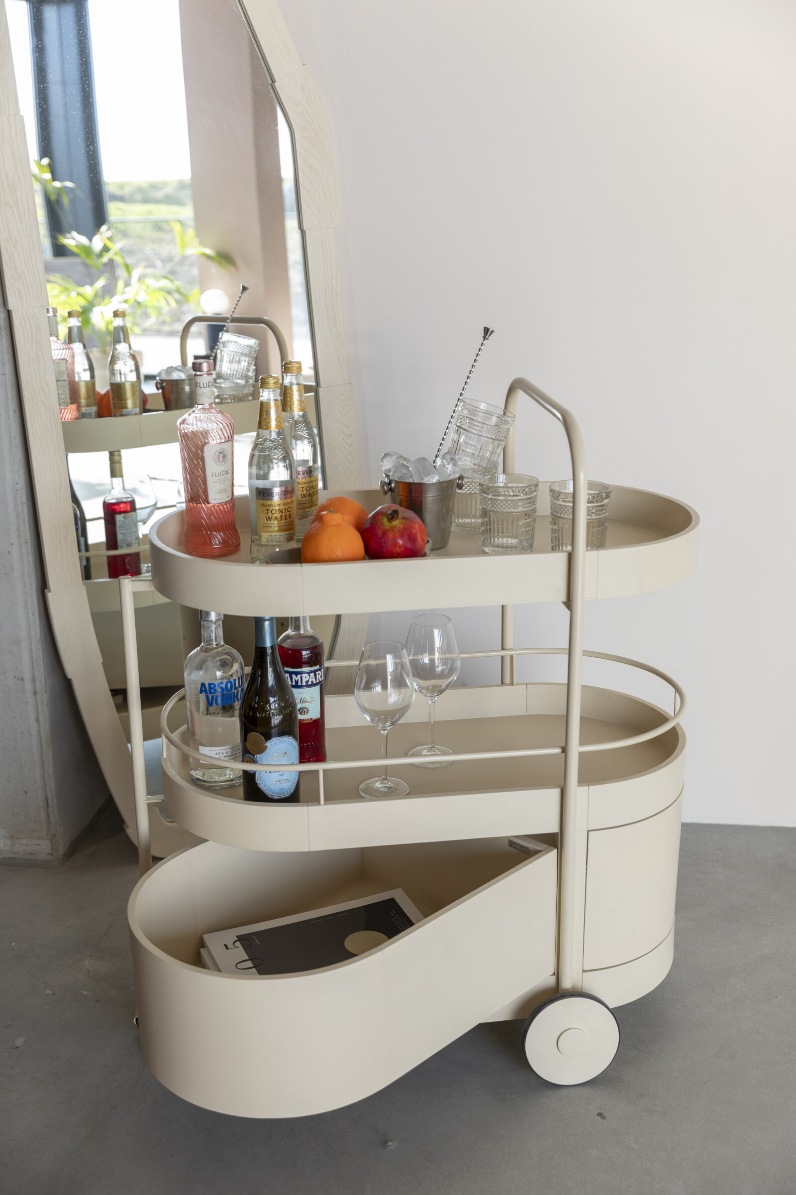 Zuiver Trolley Wim Eikenhout, 85 x 53cm - 1000168 • Sohome