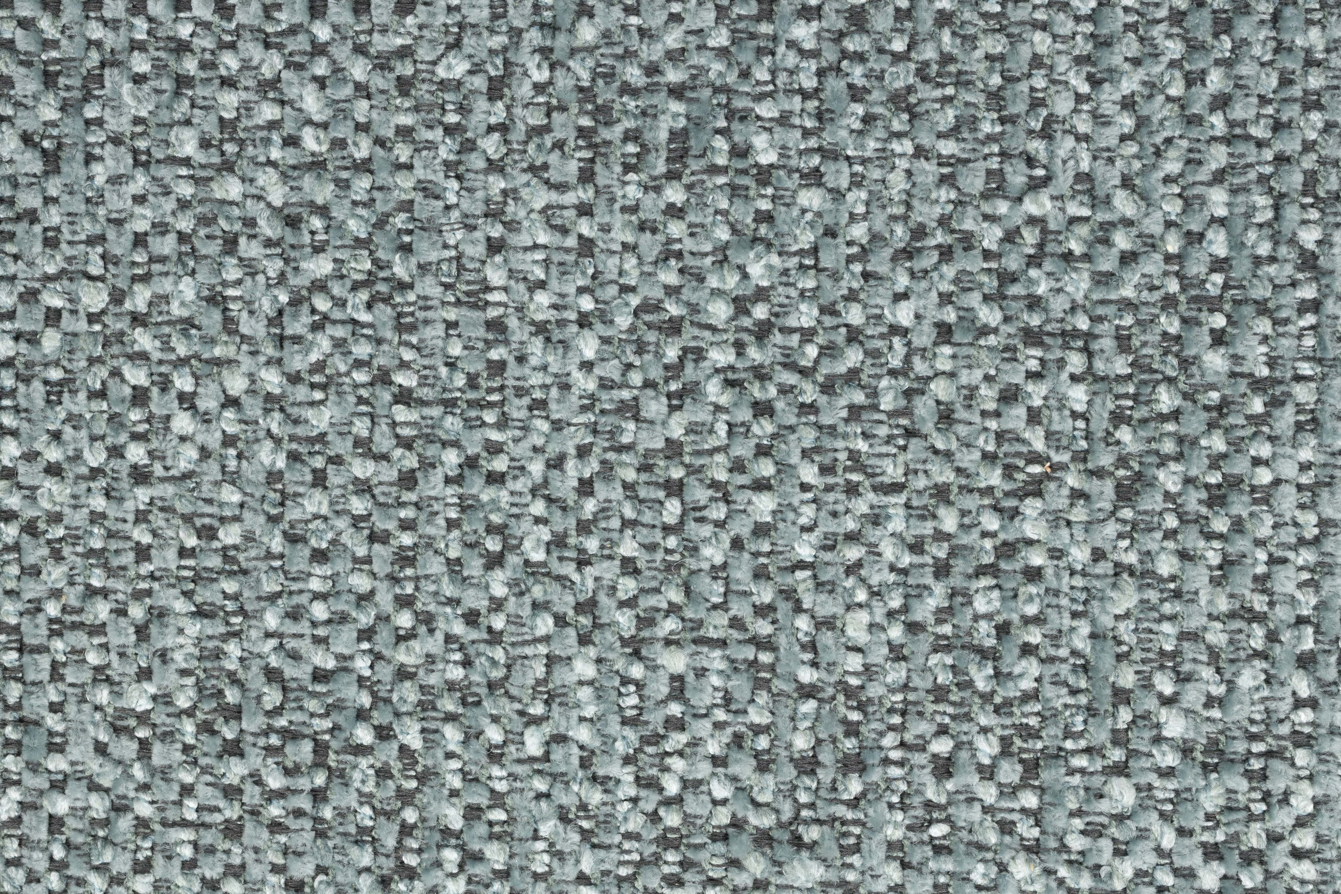Zuiver Fauteuil 'Oolong' Bouclé en eikenhout, kleur Ocean Blue