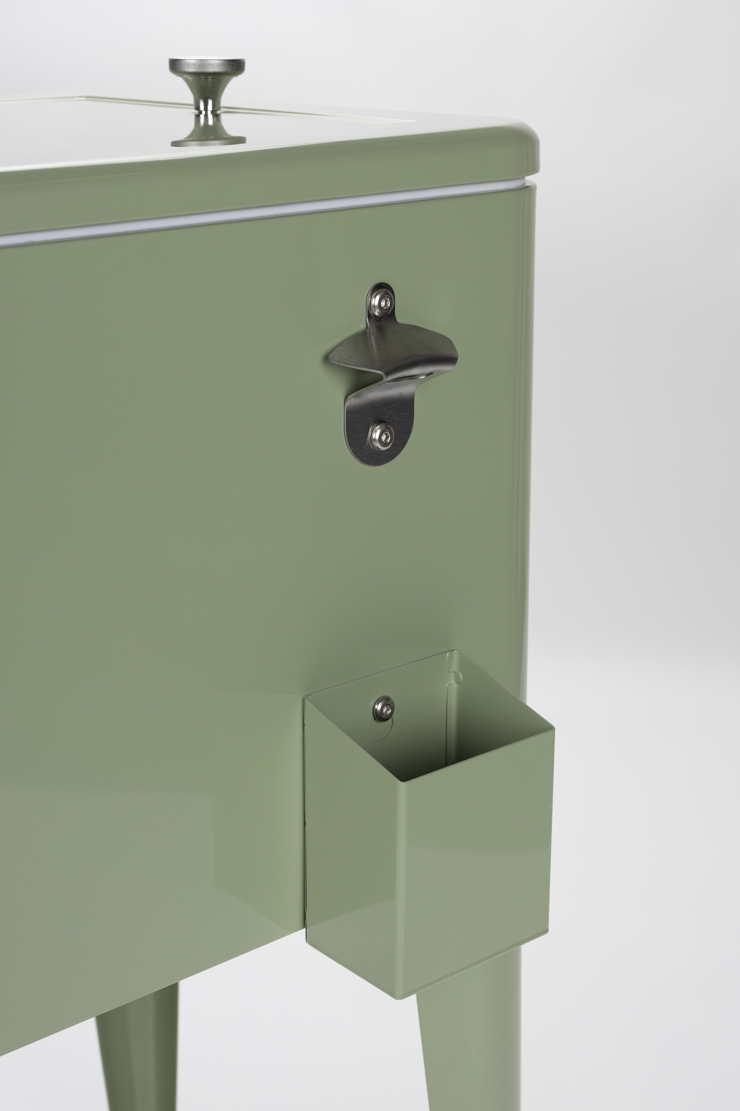Zuiver Koelbox 'Cooler Be Cool' Op wielen, kleur Groen, foto 5