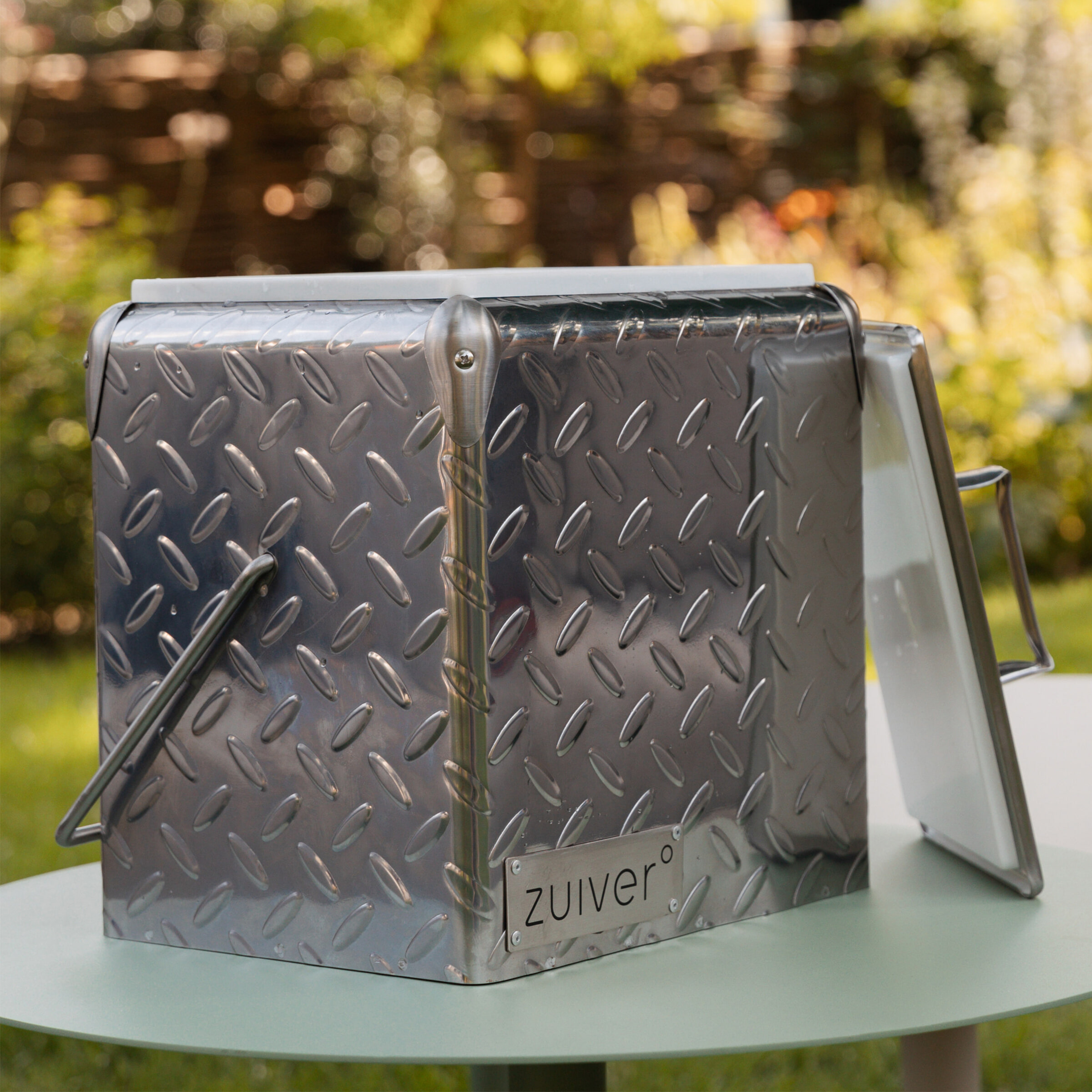 Zuiver Koelbox 'Cooler Be Heavy' kleur Zilver