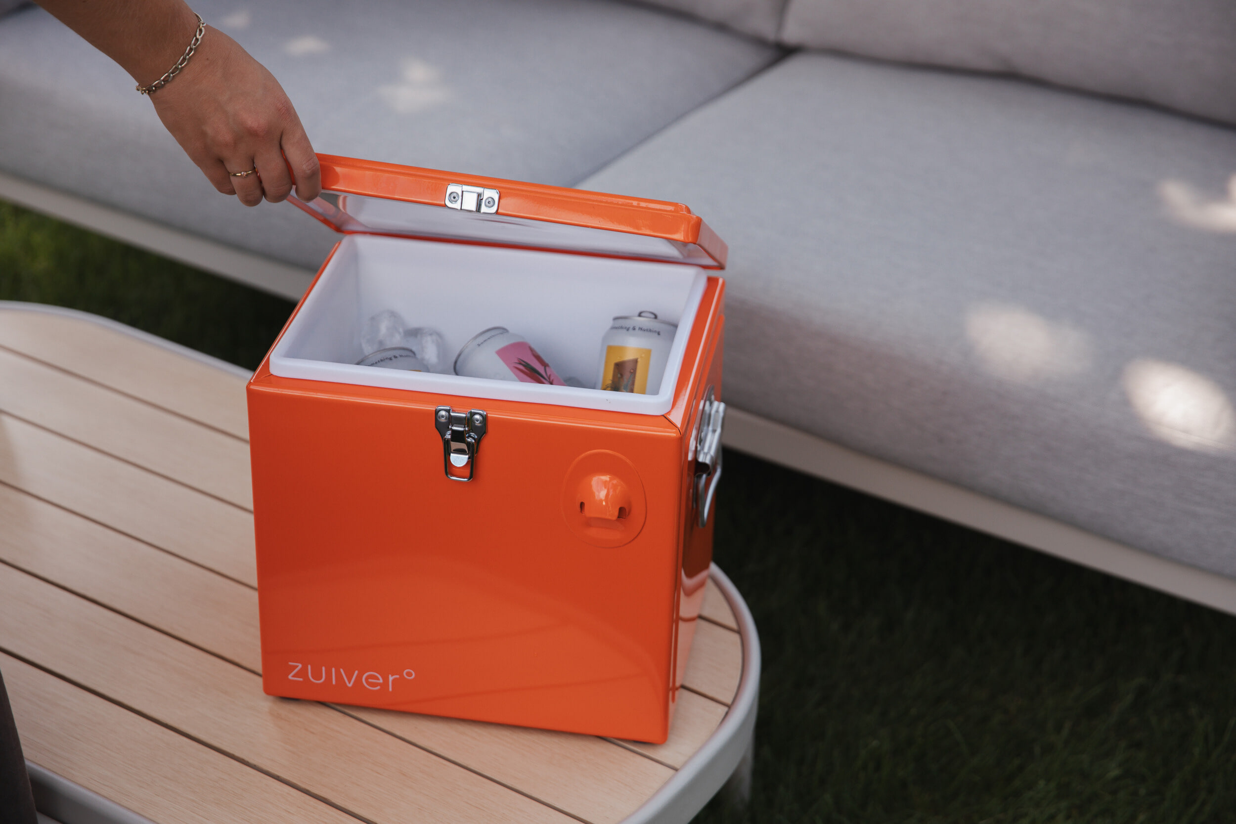 Zuiver Koelbox 'Cooler Be Cute' kleur Oranje