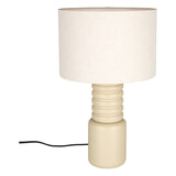 Zuiver Tafellamp 'Six' Linnen, kleur Beige