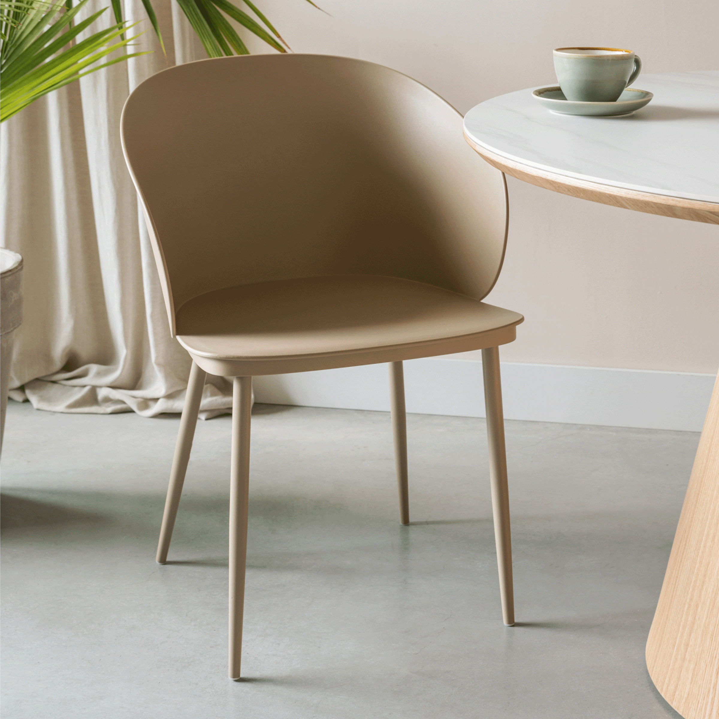 ZILT Eetkamerstoel Raiford - Beige