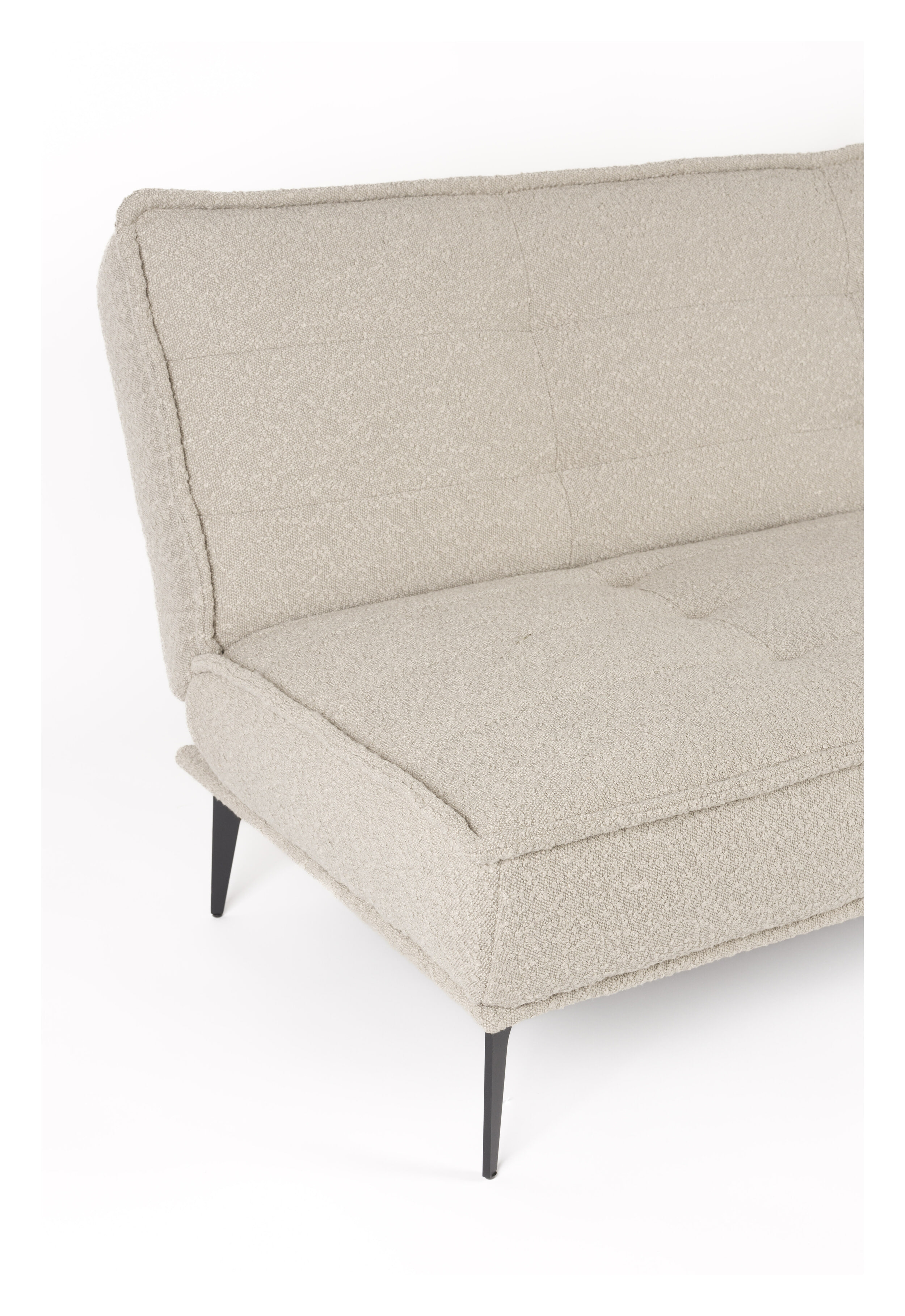 ZILT Slaapbank 'Monae' Bouclé, kleur Beige