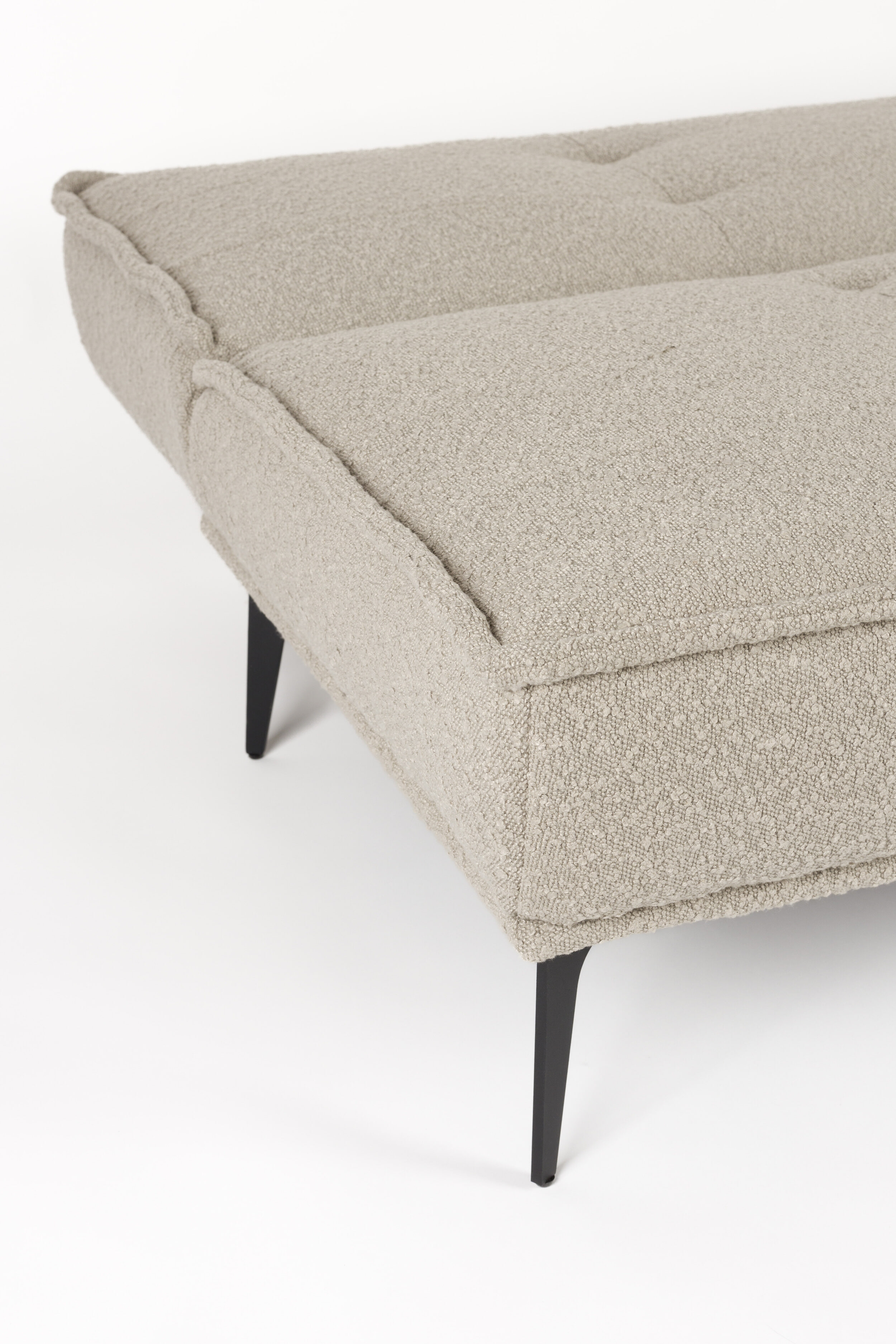 ZILT Slaapbank 'Monae' Bouclé, kleur Beige