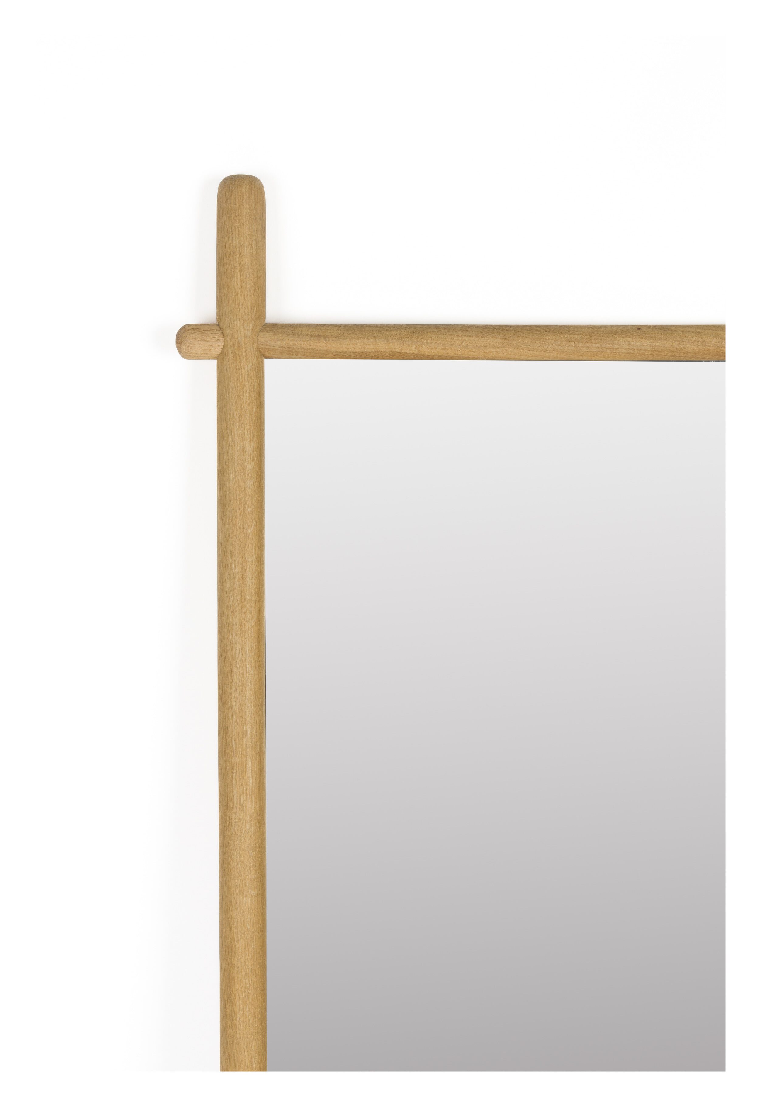 ZILT Staande Spiegel 'Ej' Eikenhout, 160 x 58cm, kleur Naturel