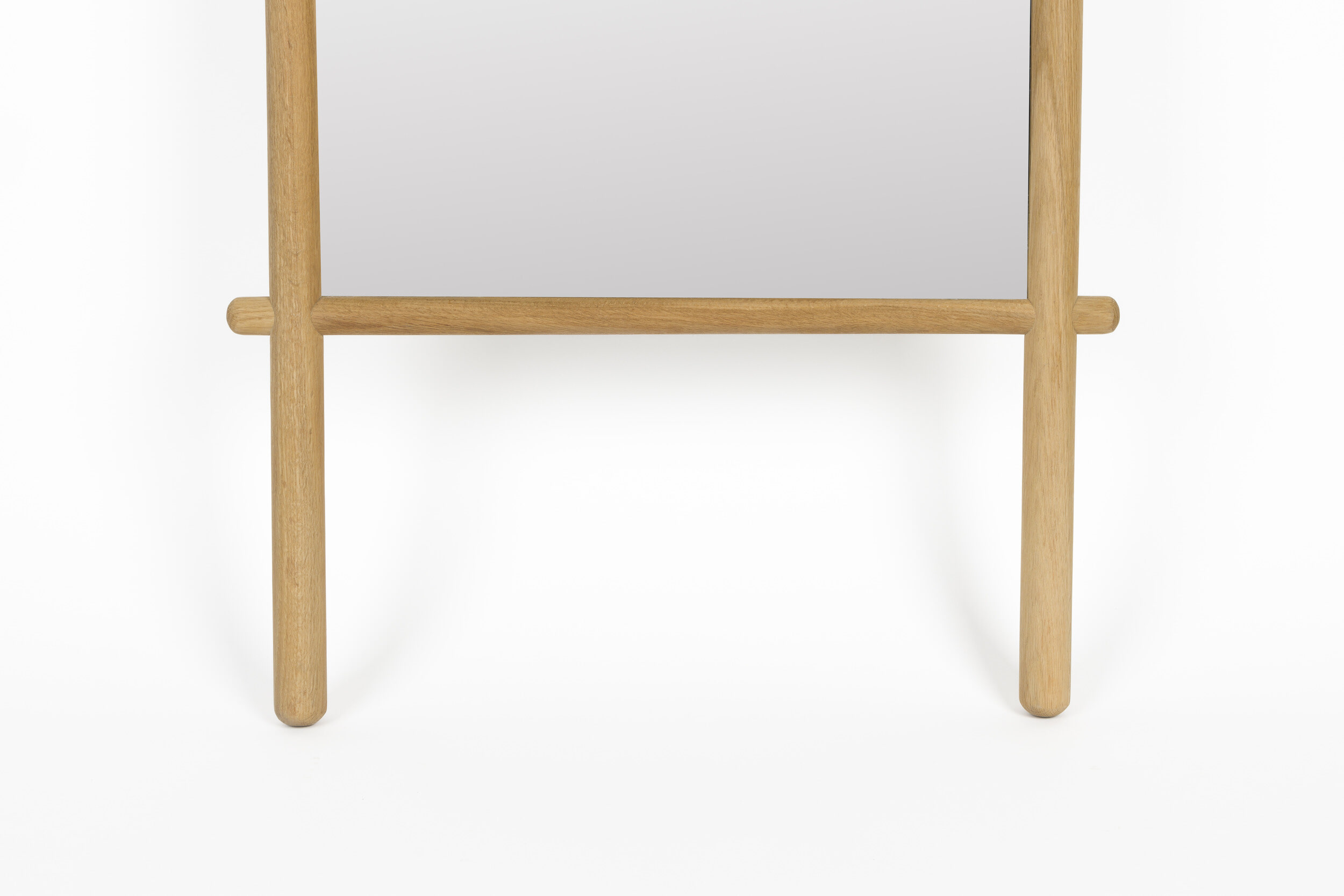 ZILT Staande Spiegel 'Ej' Eikenhout, 160 x 58cm, kleur Naturel