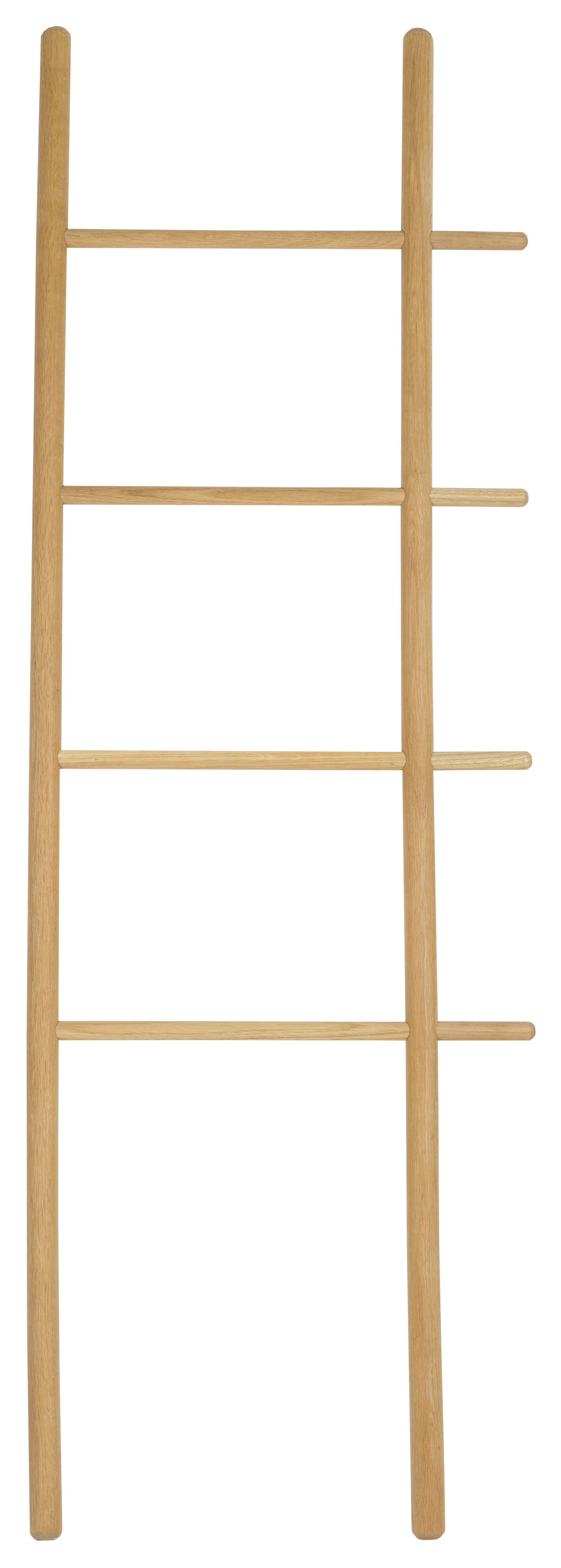 ZILT Wandrek/Ladder 'Jovana' Eikenhout, 157 x 52cm