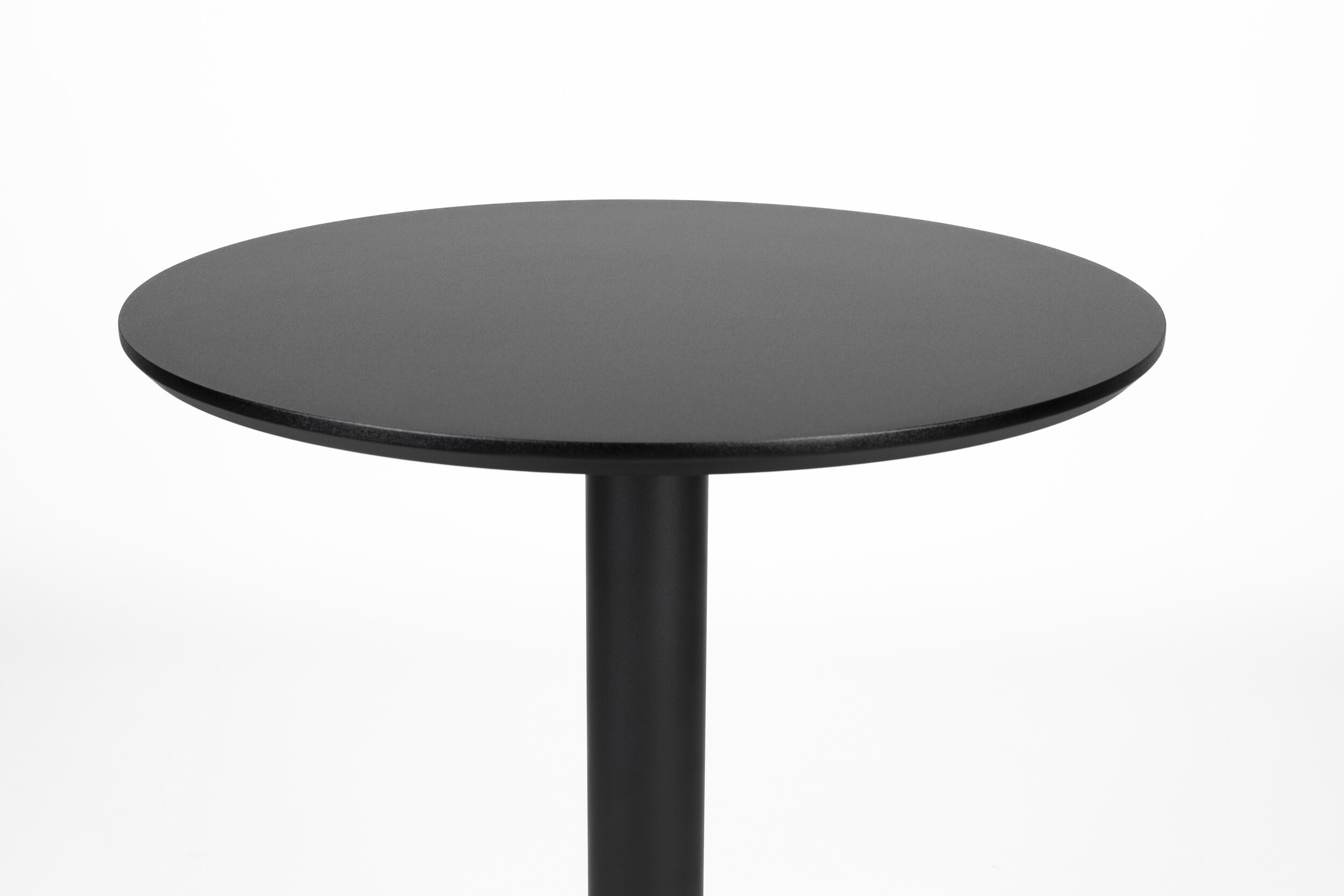 ZILT Ronde Bistrotafel 'Yusuf' 80cm, kleur Zwart