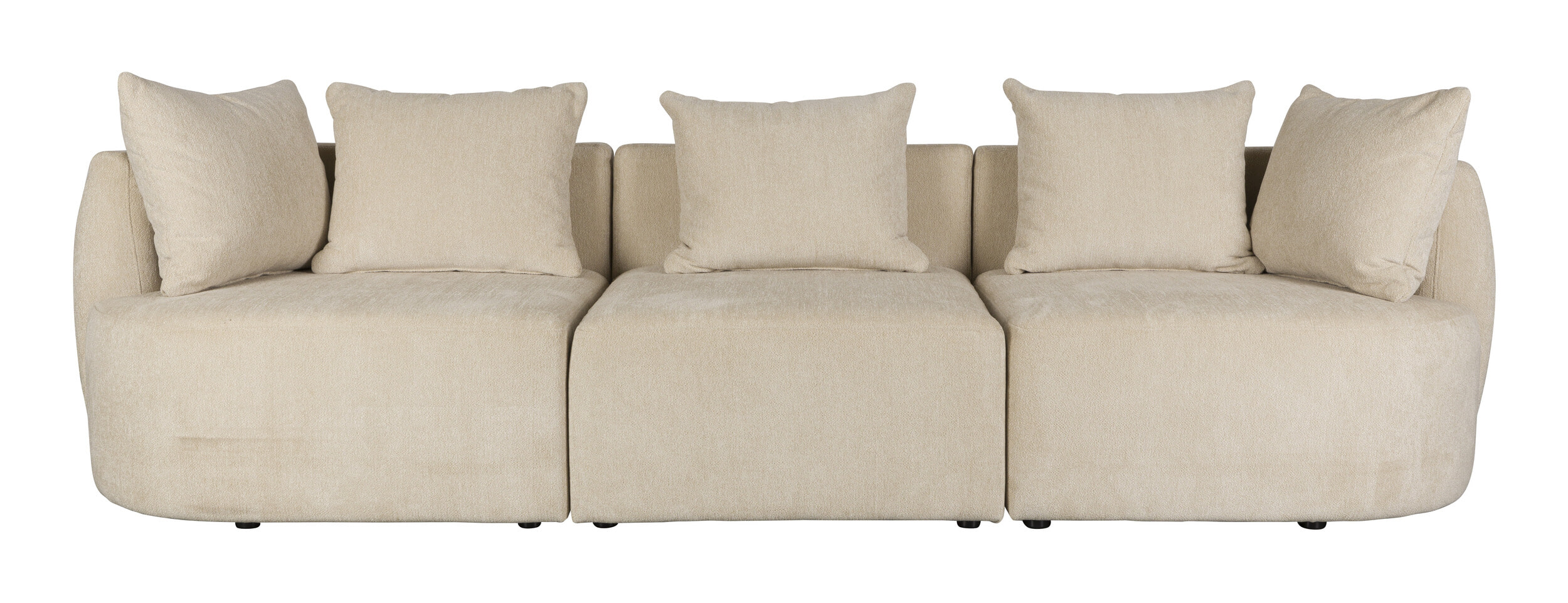 Dutchbone 4,5-zits Bank 'Rocca' Geweven stof