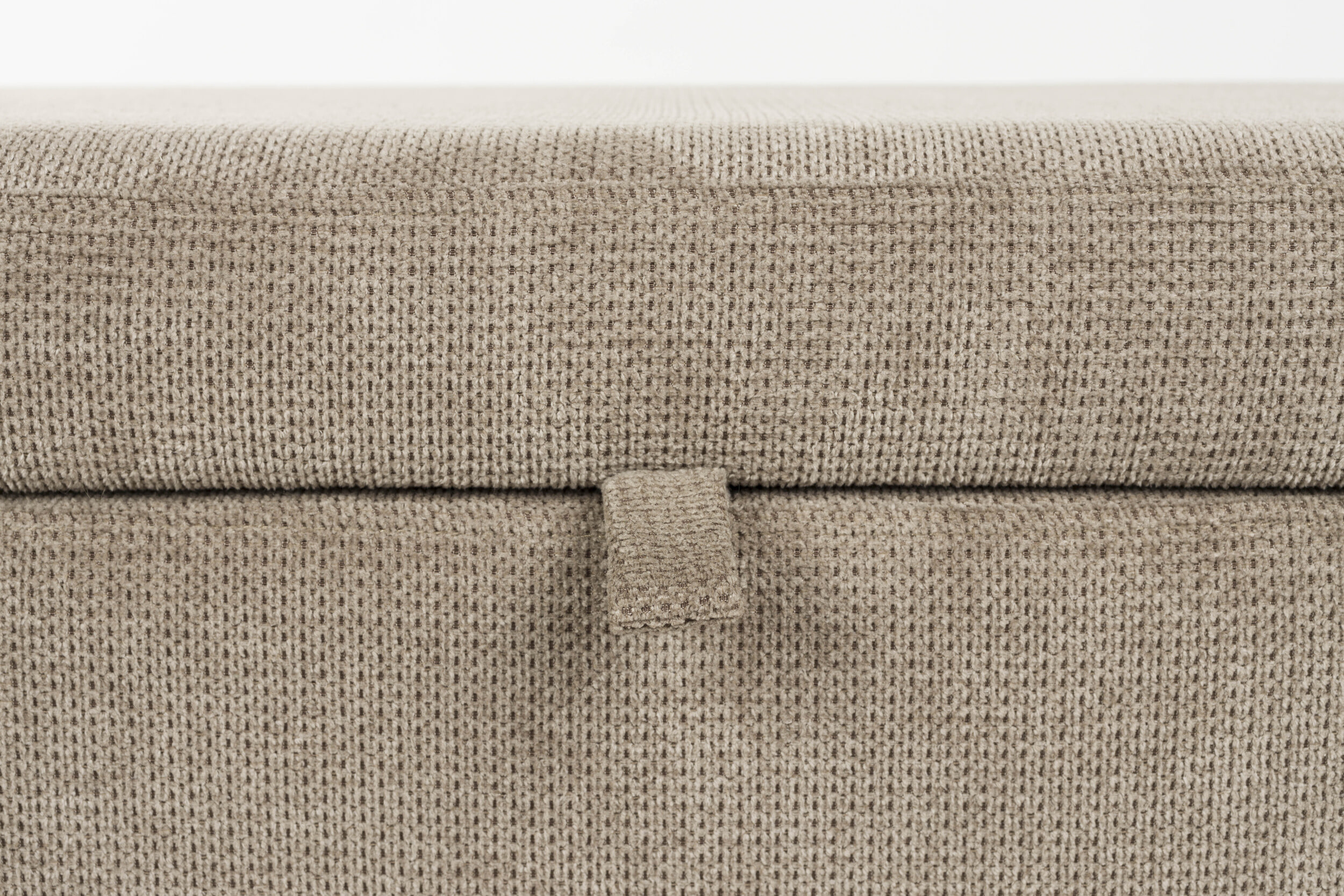 ZILT Halbank 'Ruthy' Met opbergruimte, kleur Taupe