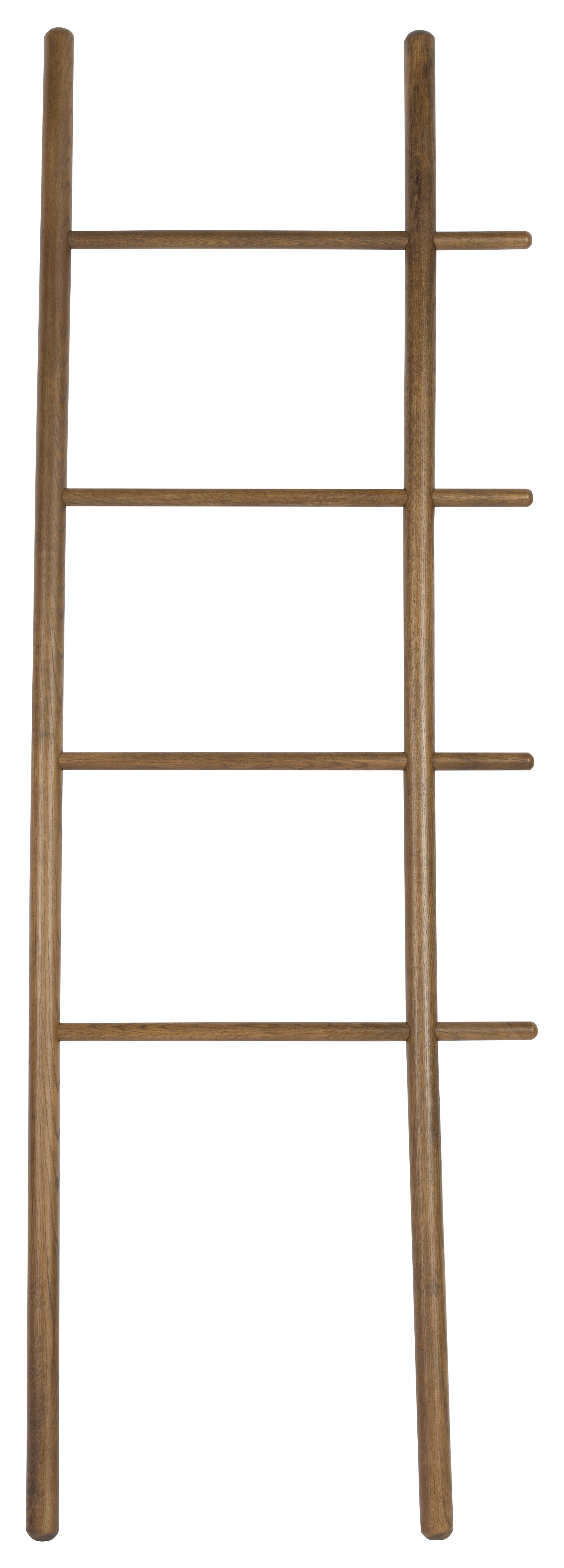 ZILT Wandrek/Ladder 'Jovana' Walnootlook, 157 x 52cm