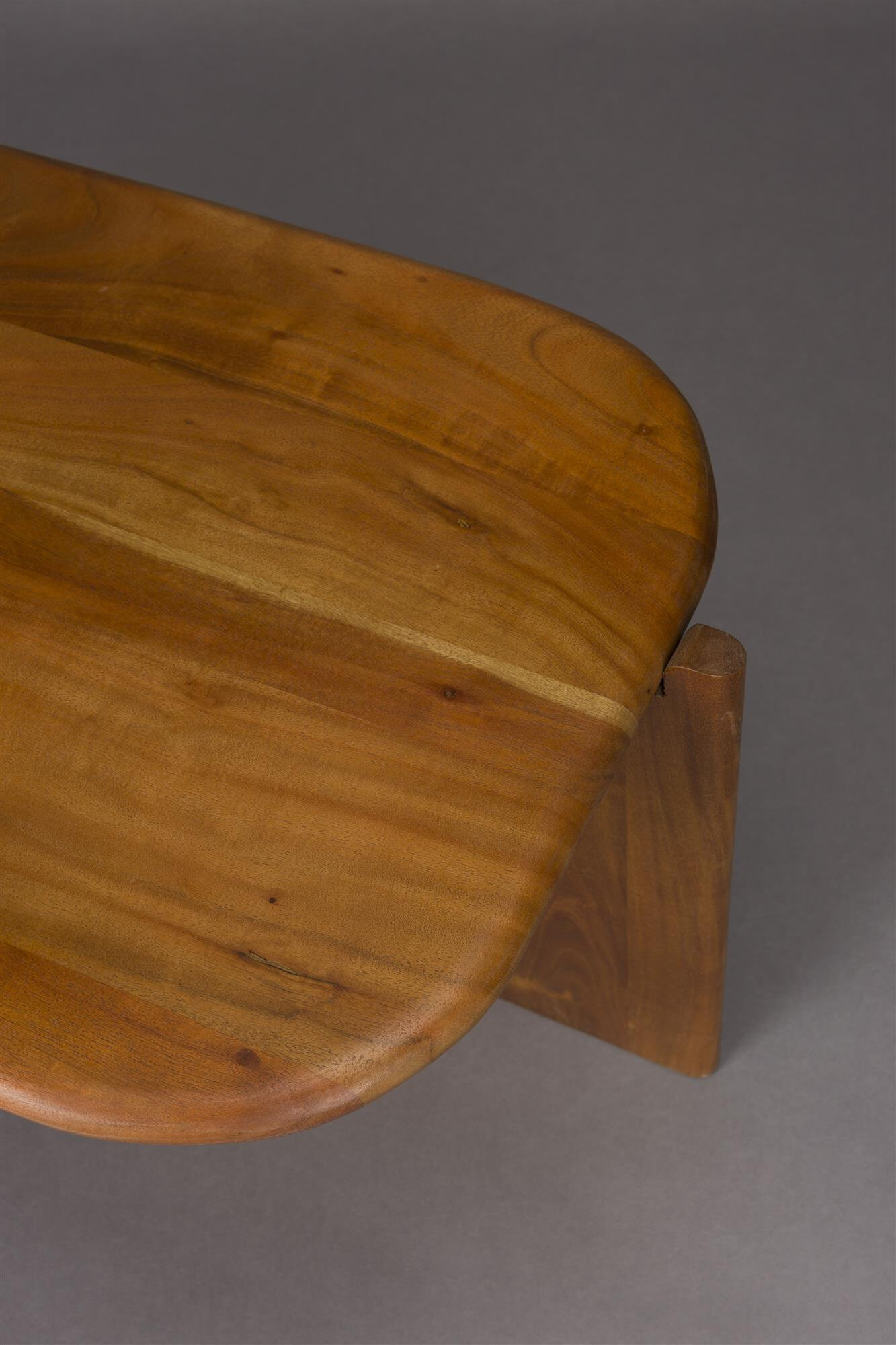 Dutchbone Bijzettafel 'Feller' Mangohout, 75 x 50cm