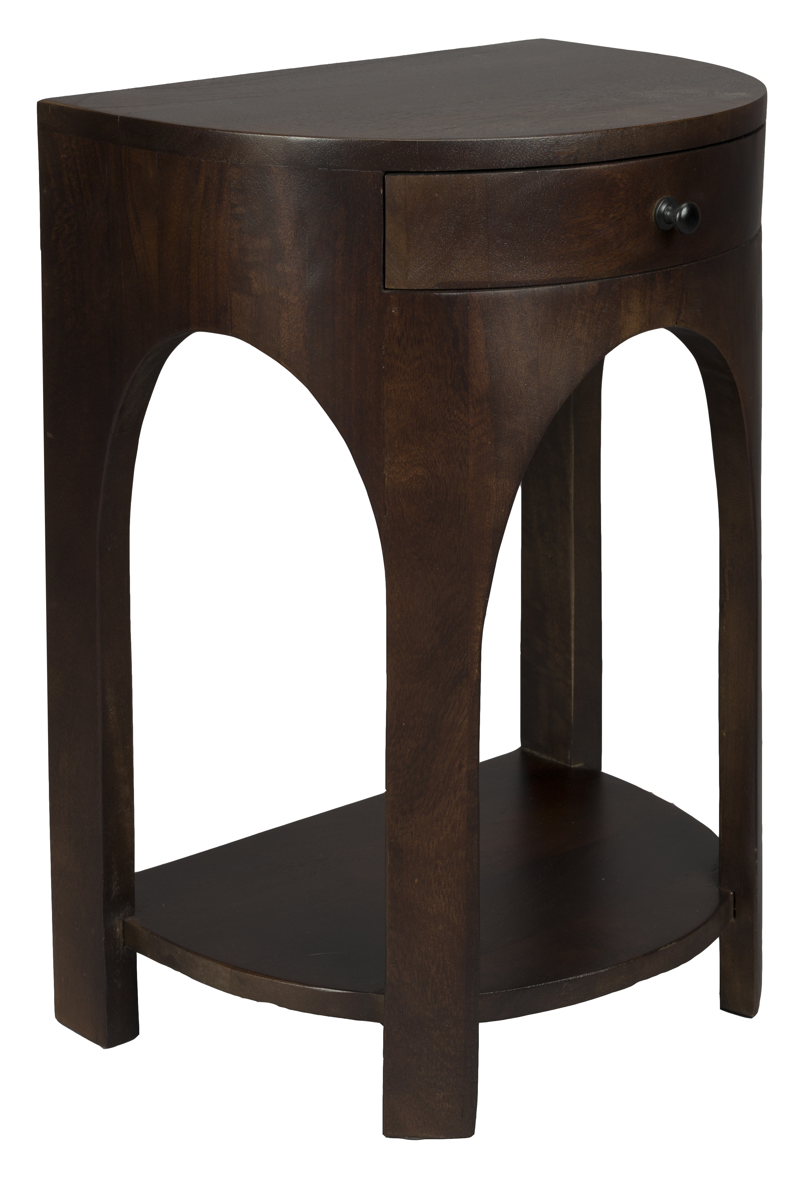 Dutchbone Bijzettafel/Nachtkastje 'Belvedere' Mangohout, 40 x 30cm