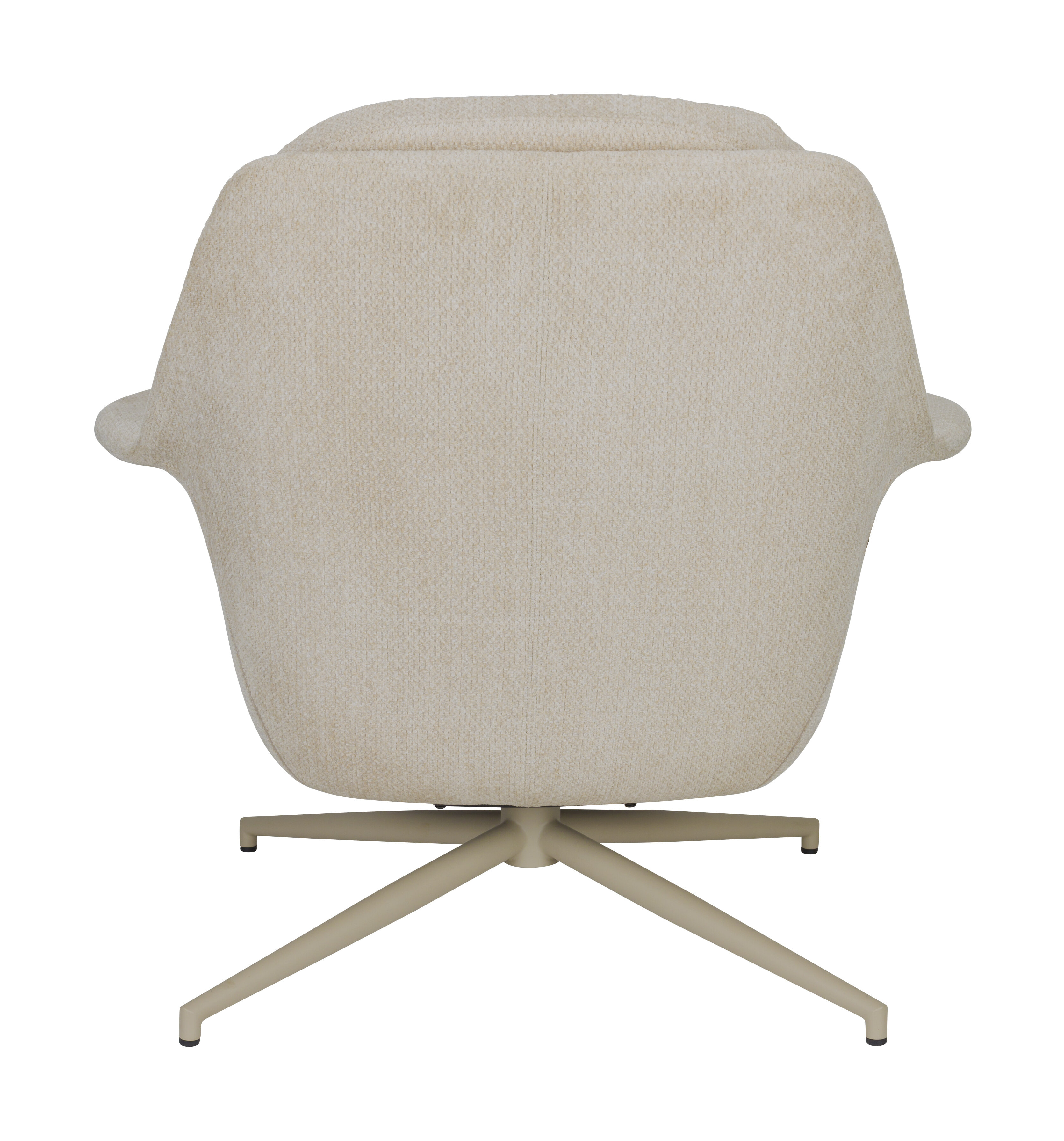 Zuiver Draaifauteuil 'Philly' kleur Beige