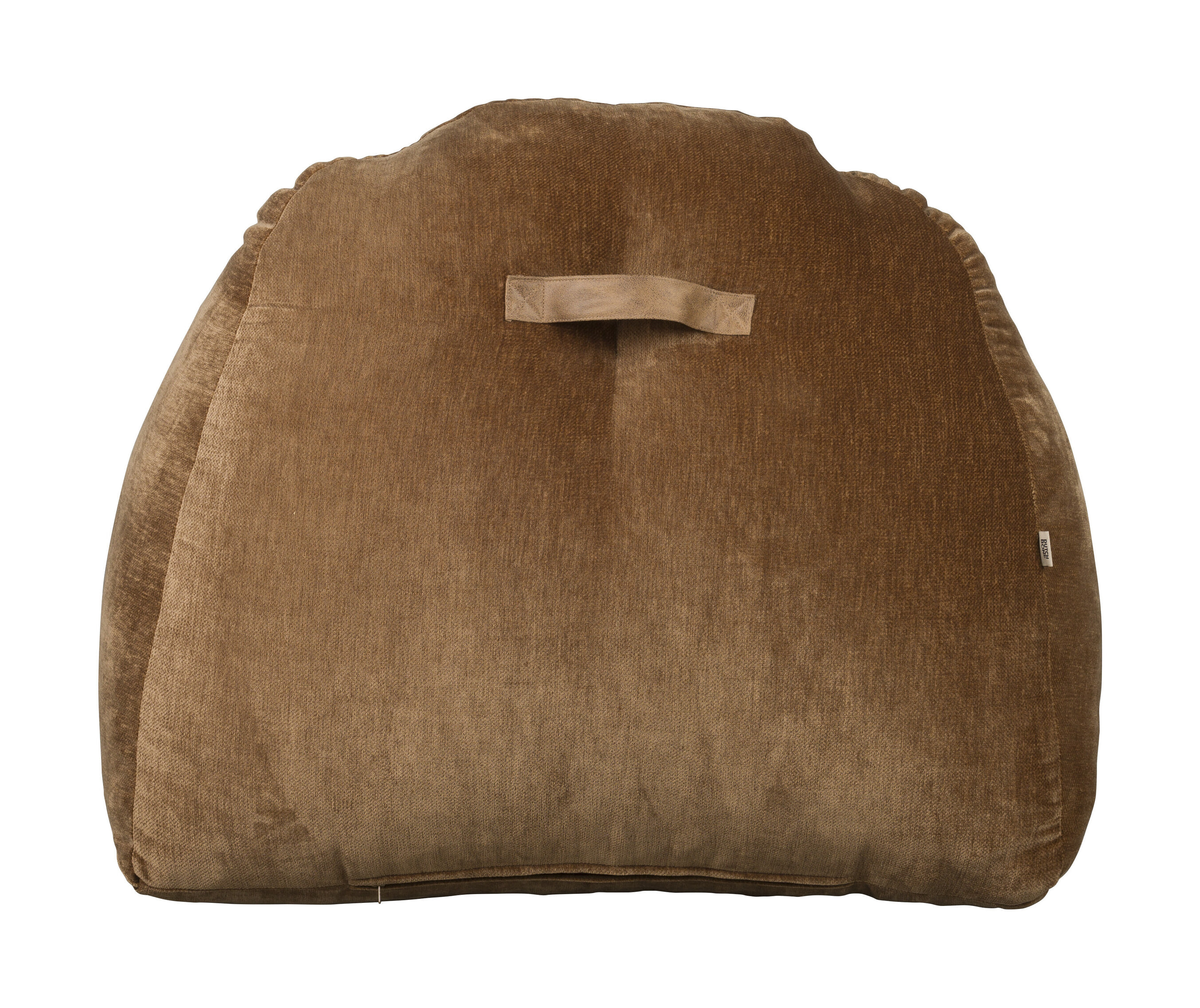 Dutchbone Zitzak 'Tombag' Velvet, kleur Cognac