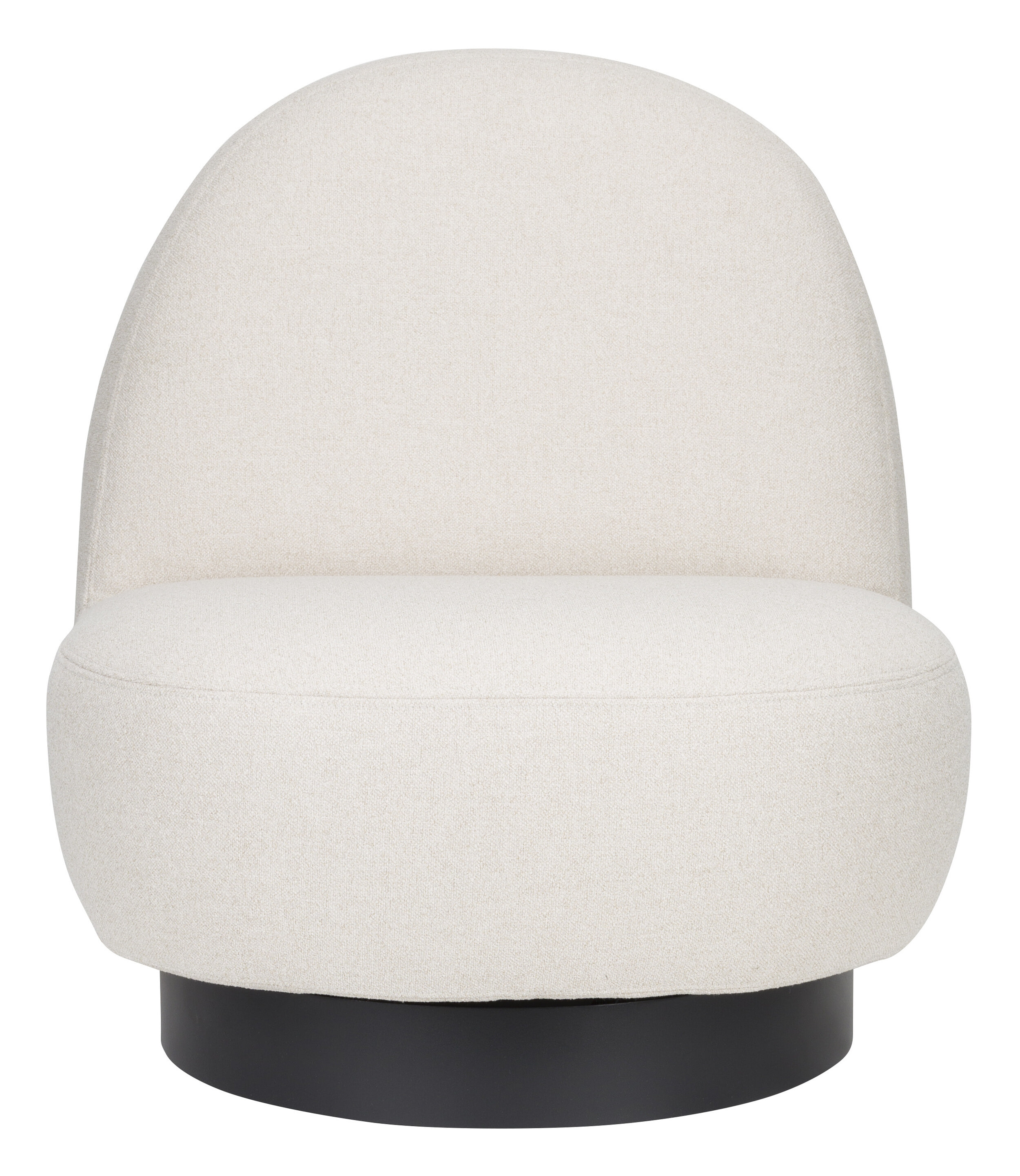 Zuiver Draaifauteuil 'Eden' kleur Latte