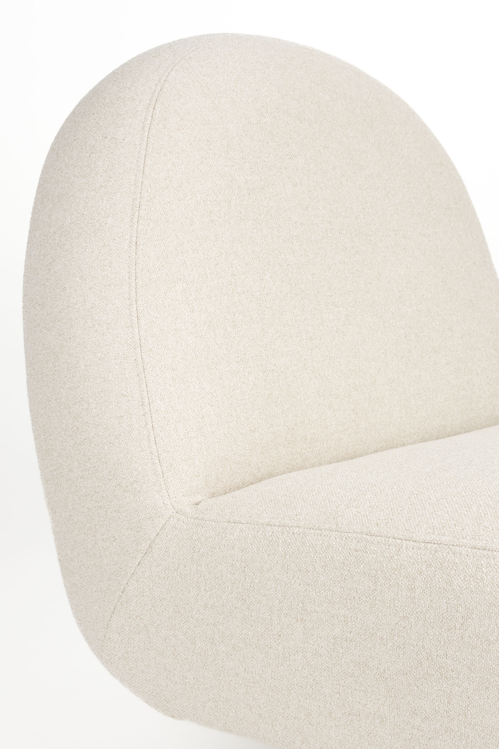 Zuiver Draaifauteuil 'Eden' kleur Latte