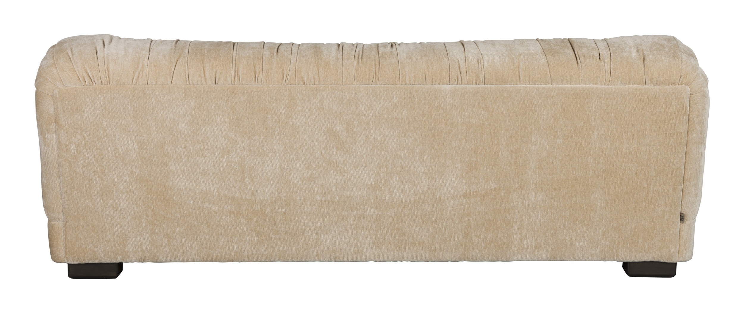 Dutchbone 3-zits Bank 'Douglas' Velvet, kleur Beige