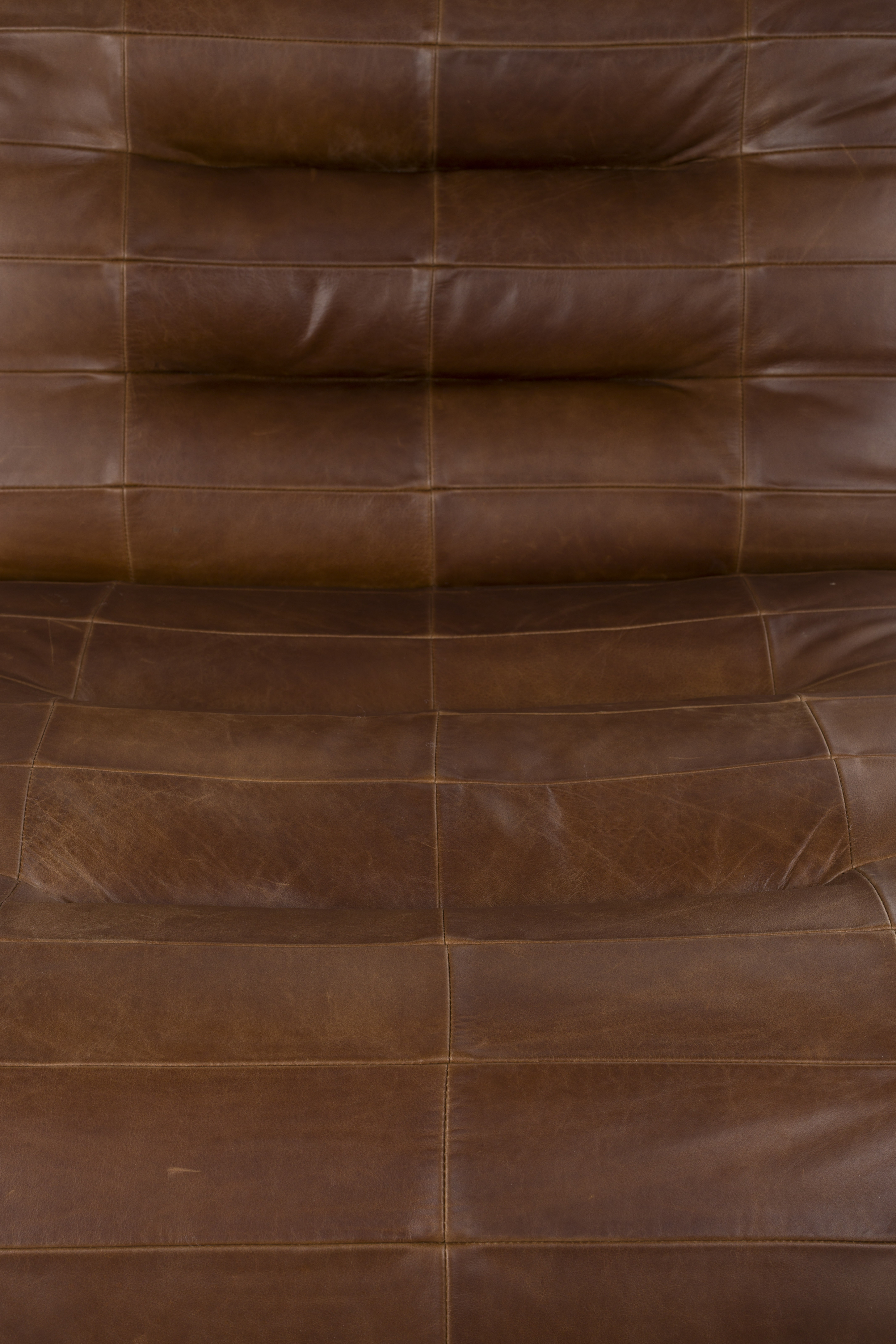 Dutchbone Fauteuil 'Wyatt' Wax Leder, kleur Chocolate