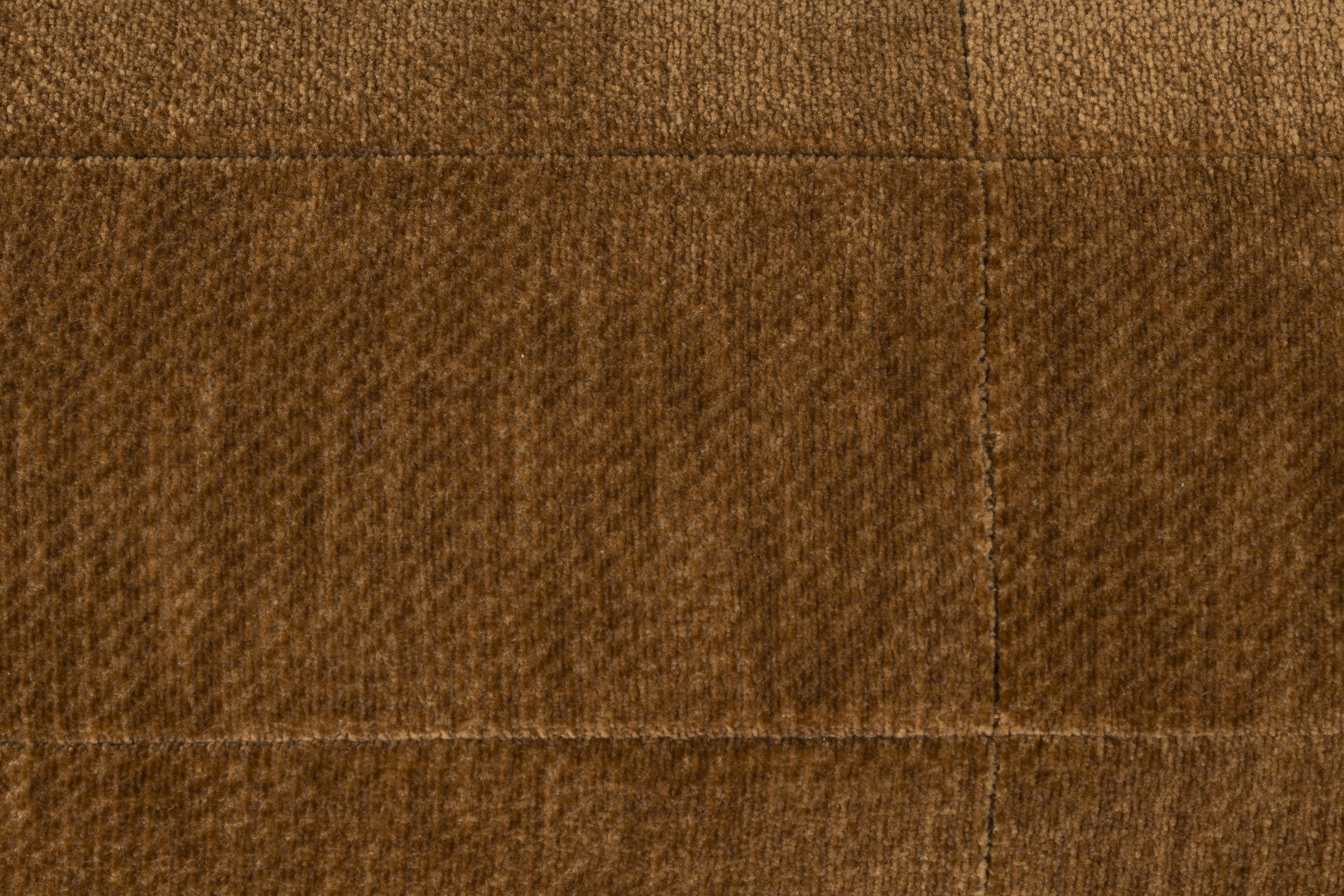 Dutchbone Fauteuil 'Wyatt' Velvet, kleur Cognac