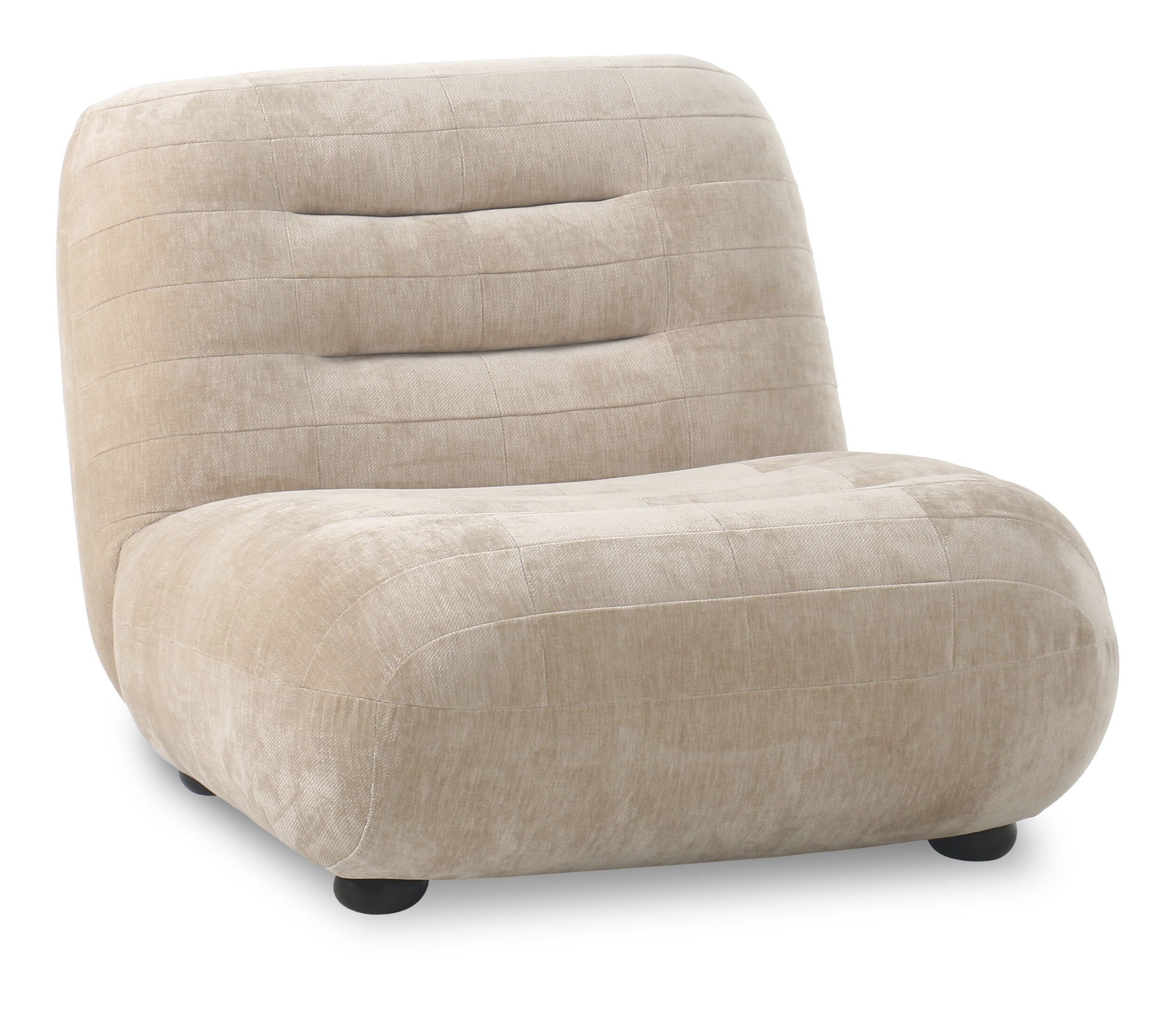 Dutchbone Fauteuil 'Wyatt' Velvet