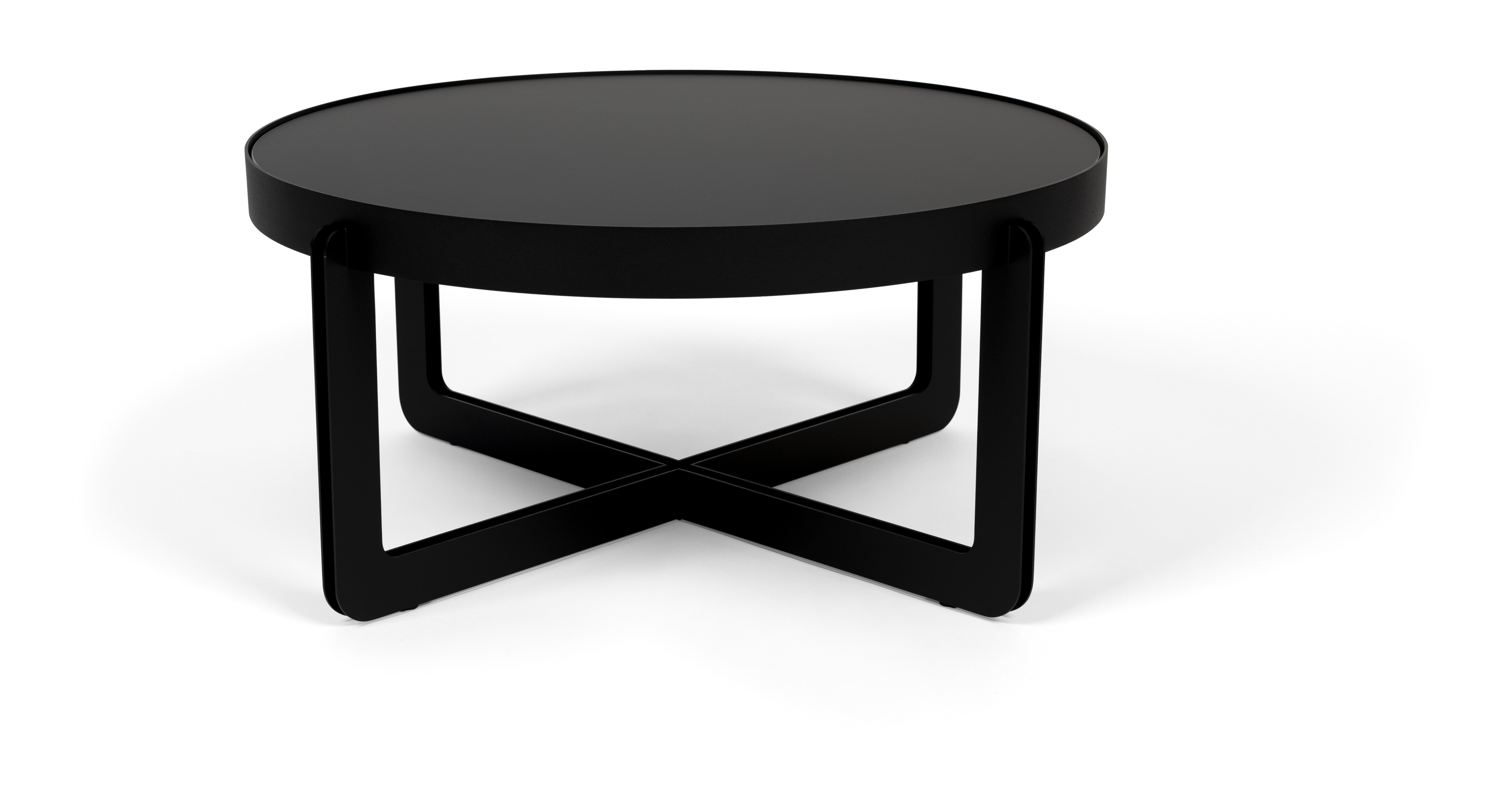 Zuiver Centre Salontafel Rond 68 cm Zwart