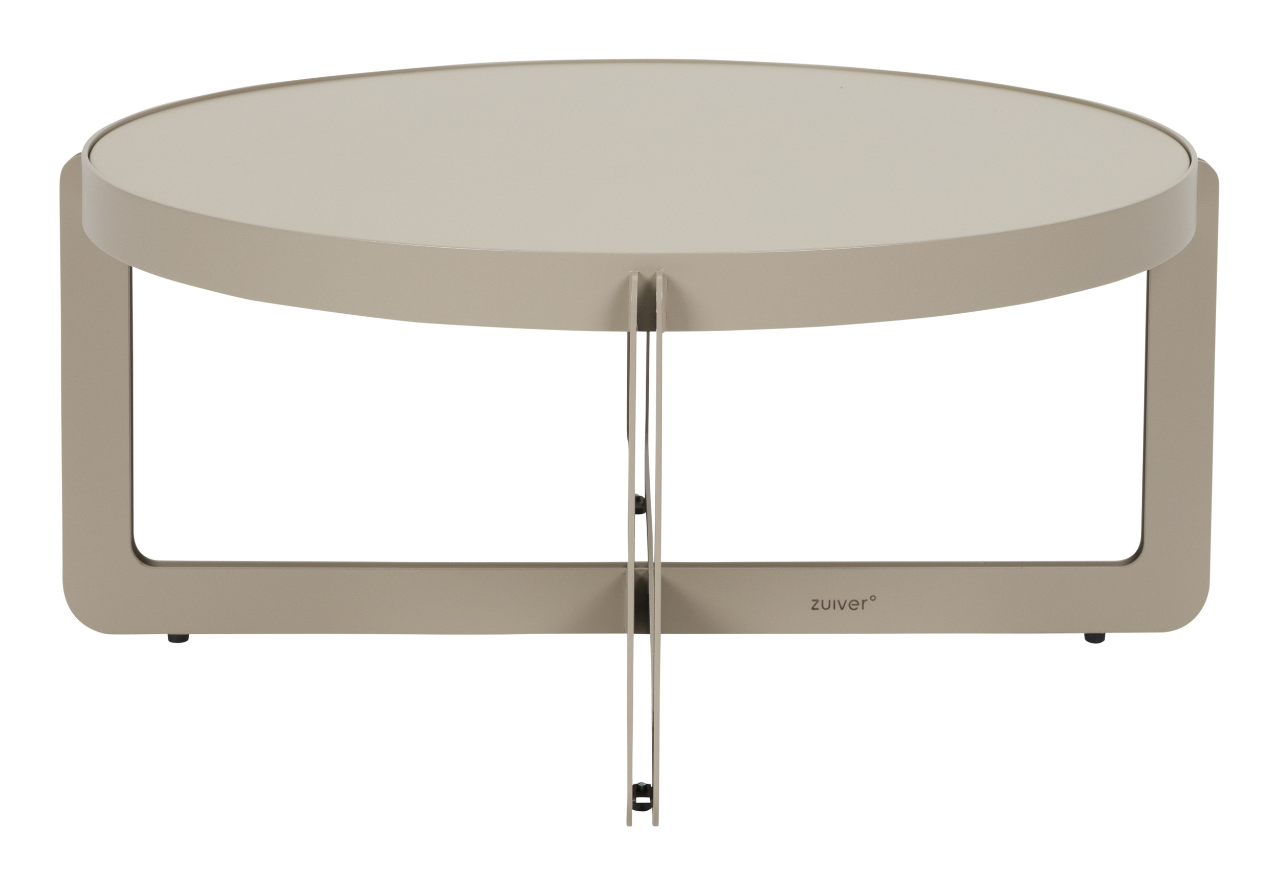 Zuiver Ronde Salontafel 'Centre' 68cm, kleur Beige