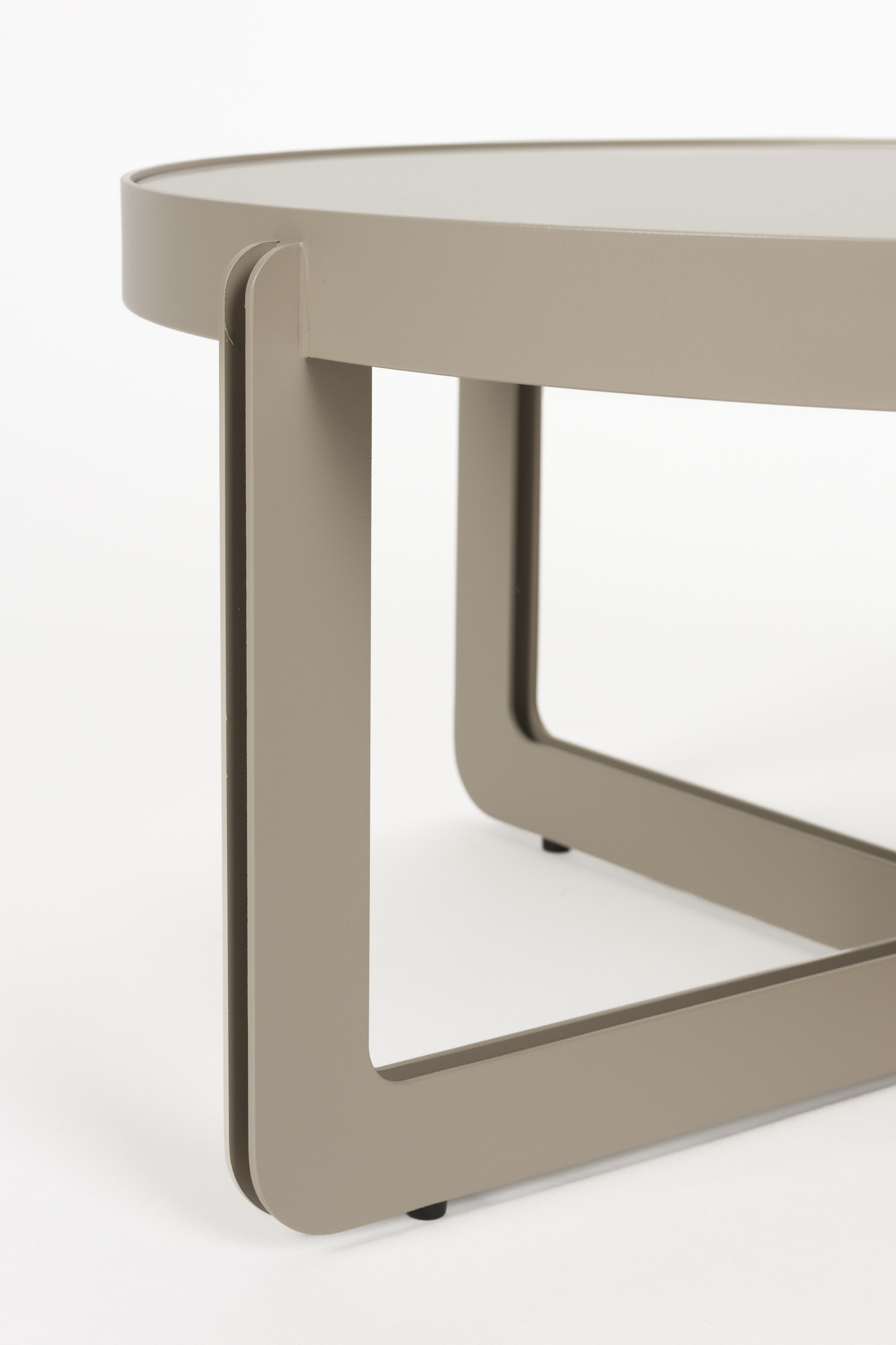 Zuiver Ronde Salontafel 'Centre' 68cm, kleur Beige