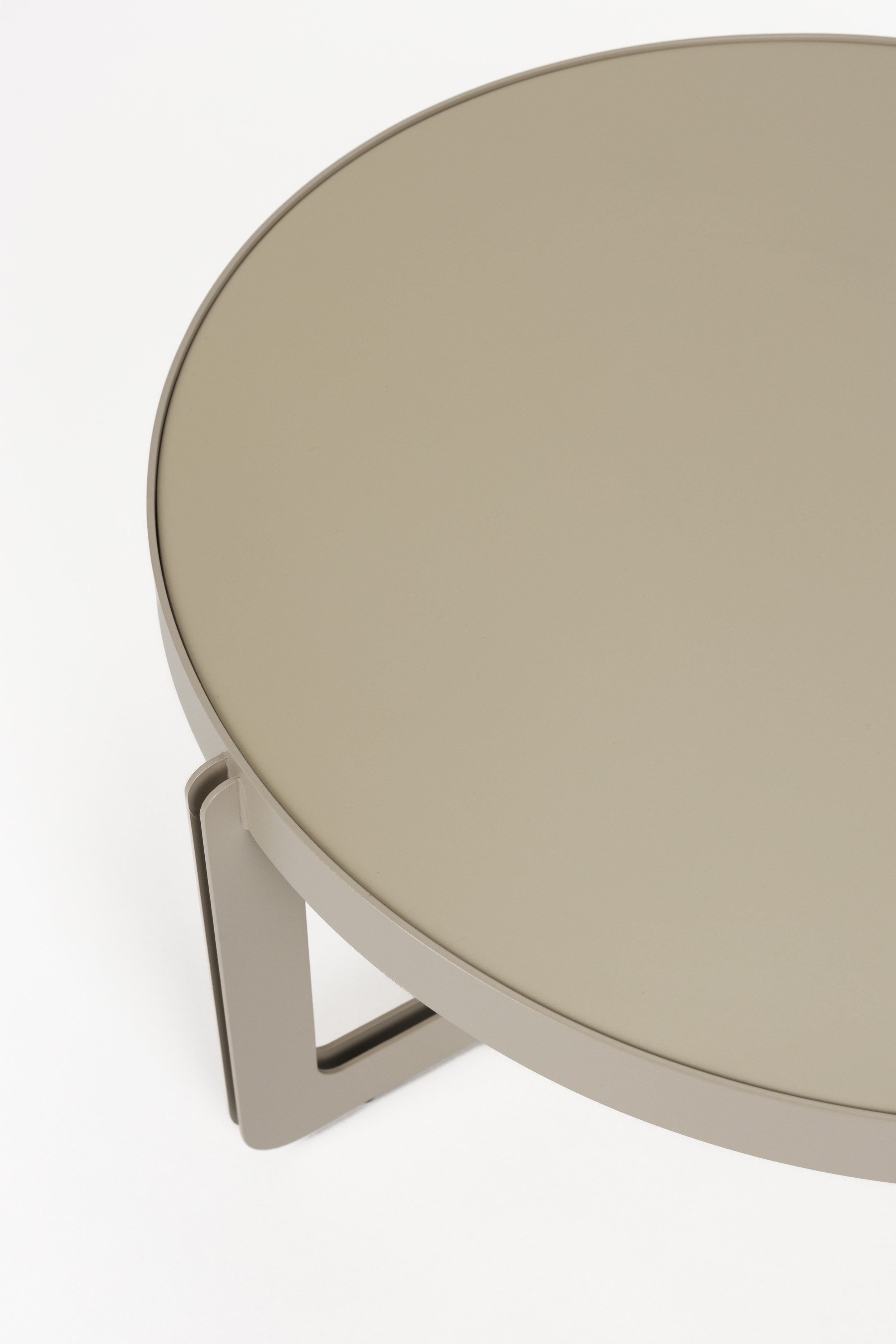 Zuiver Ronde Salontafel 'Centre' 68cm, kleur Beige