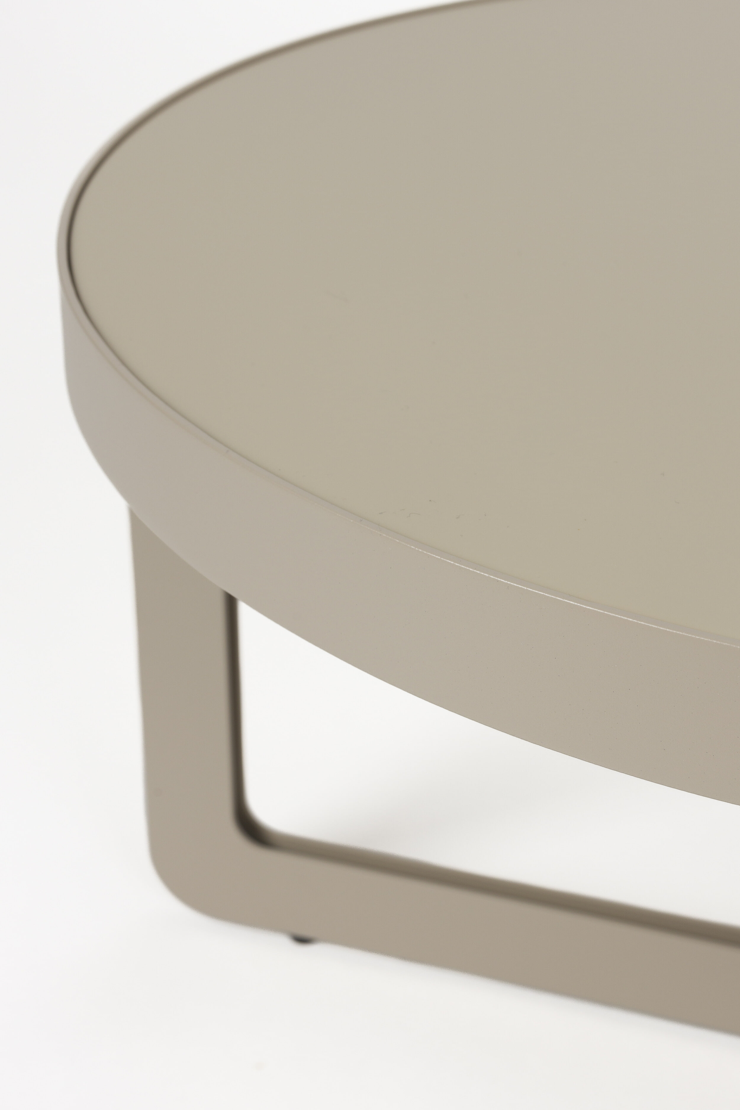 Zuiver Ovale Salontafel 'Centre' 102 x 68cm, kleur Beige