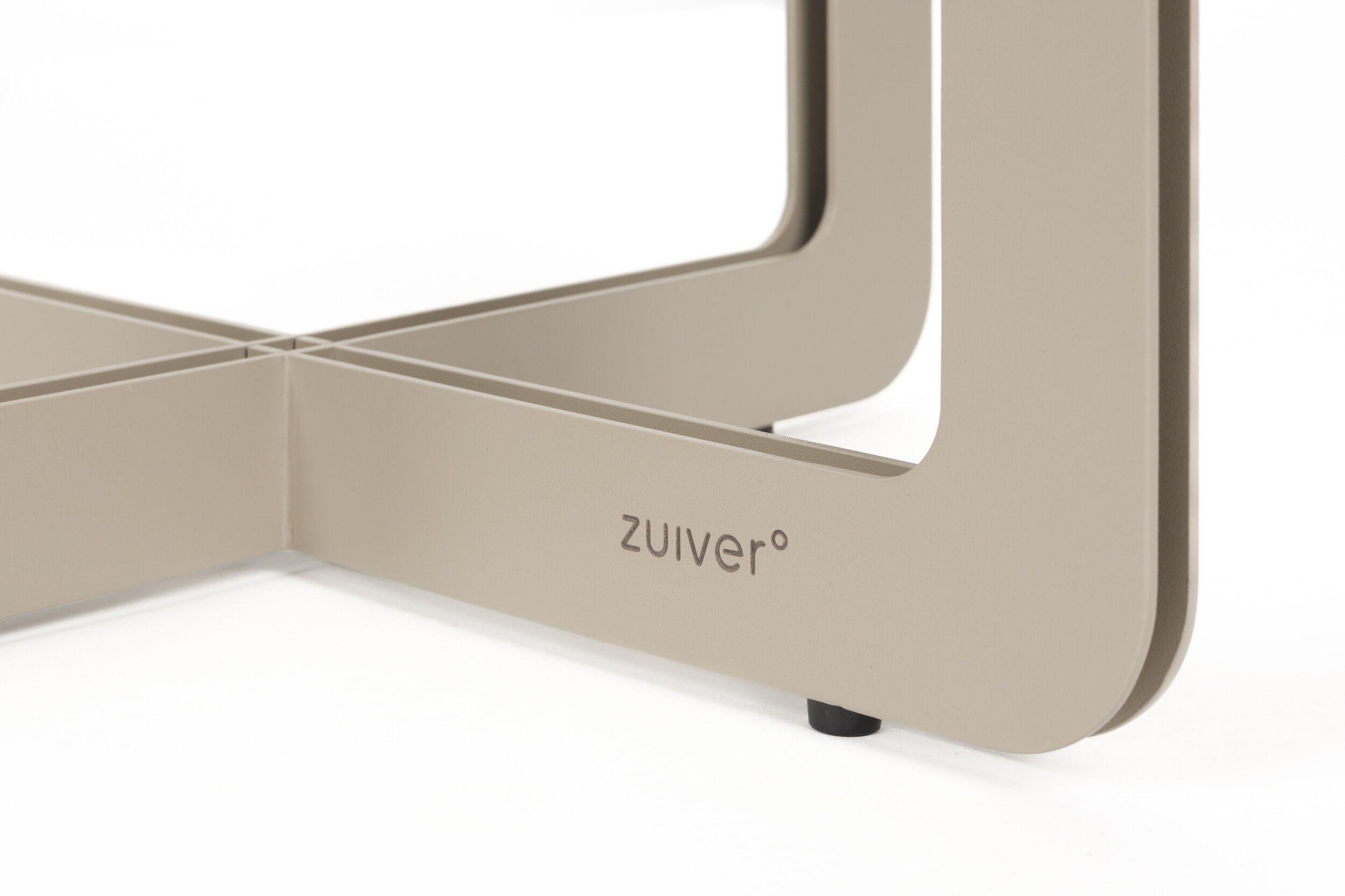 Zuiver Ronde Bijzettafel 'Centre' 43cm, kleur Beige