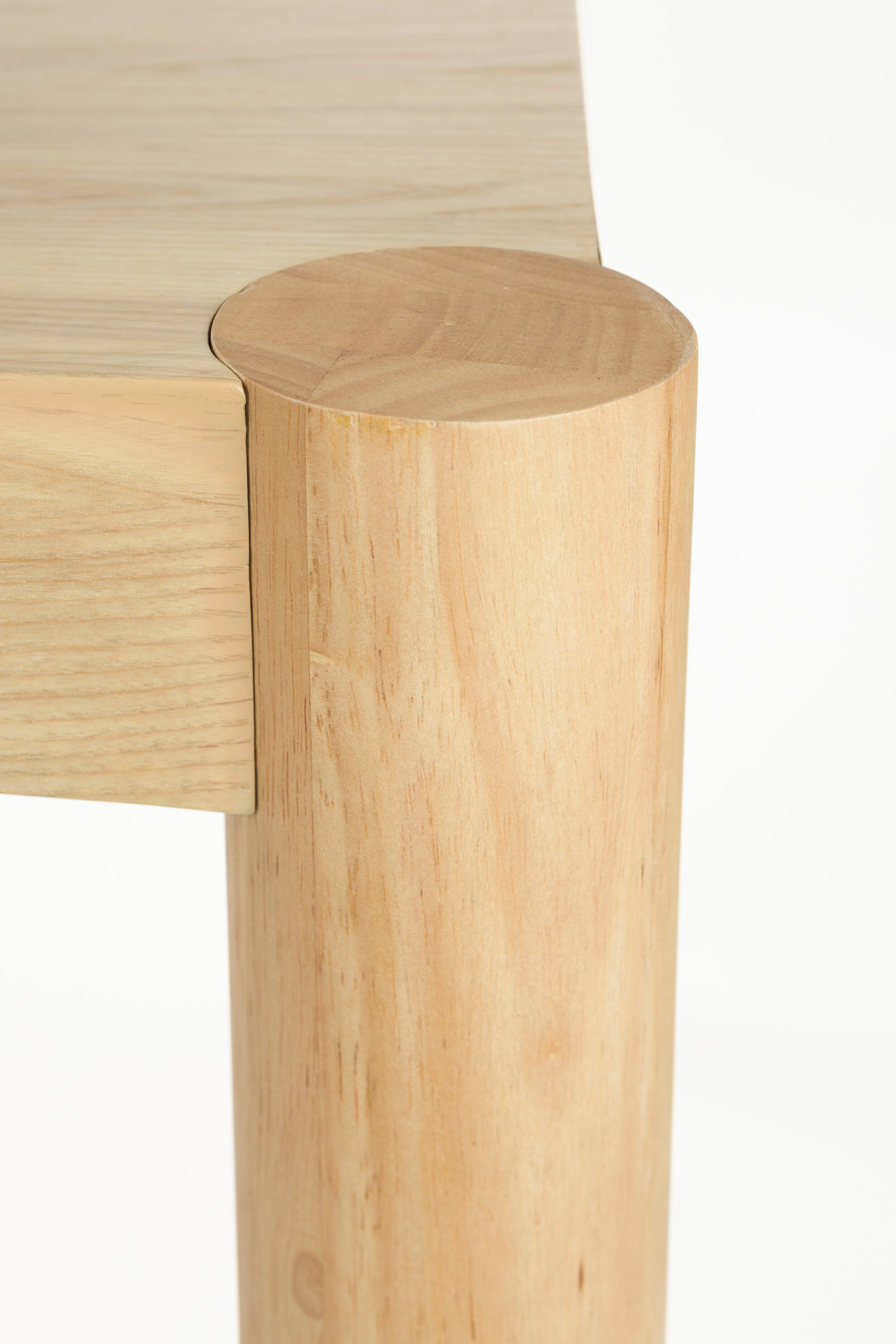 Zuiver Eettafel 'Sticks' Essen en rubberhout, 220 x 92cm