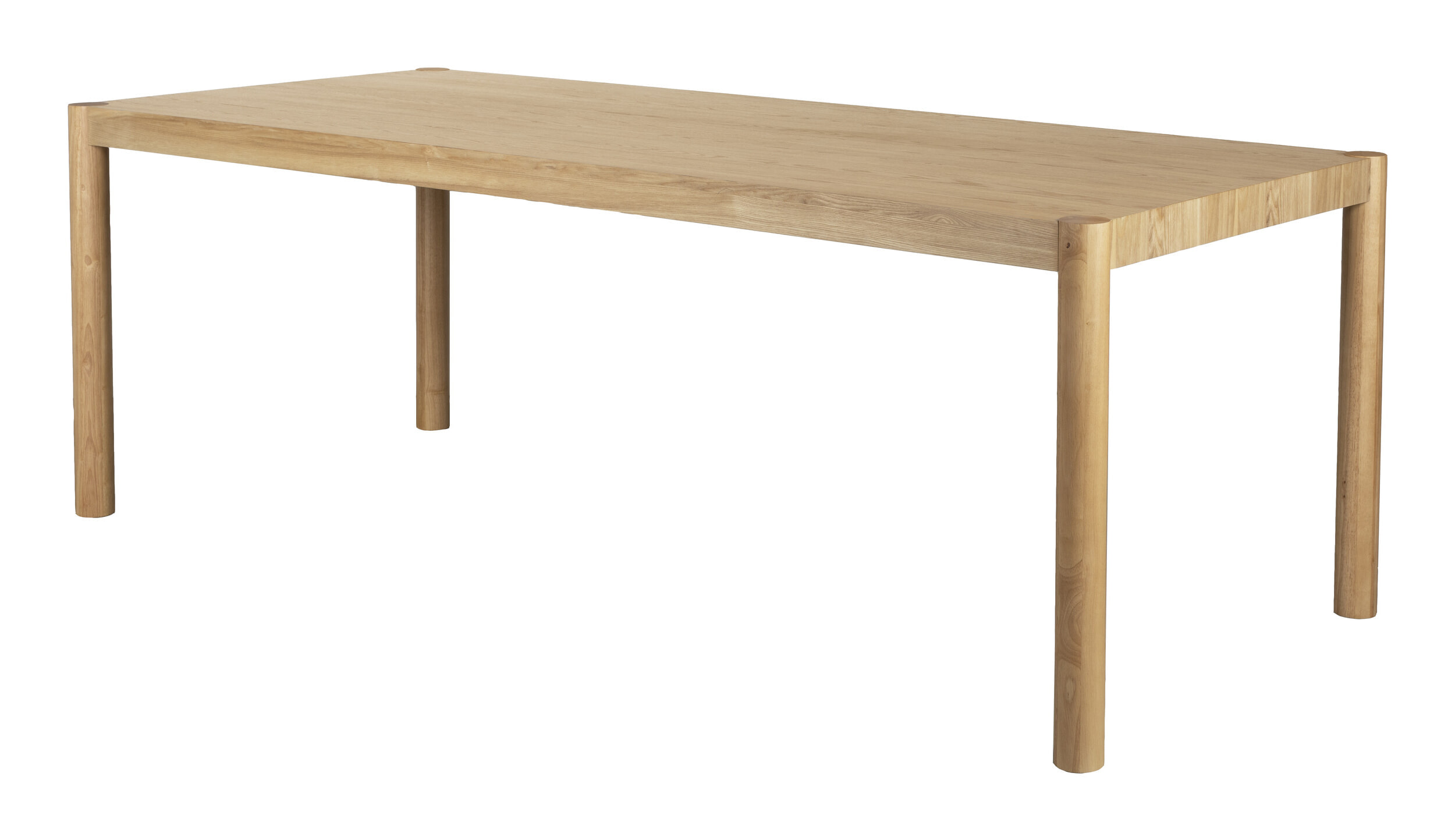 Zuiver Eettafel 'Sticks' Essen en rubberhout