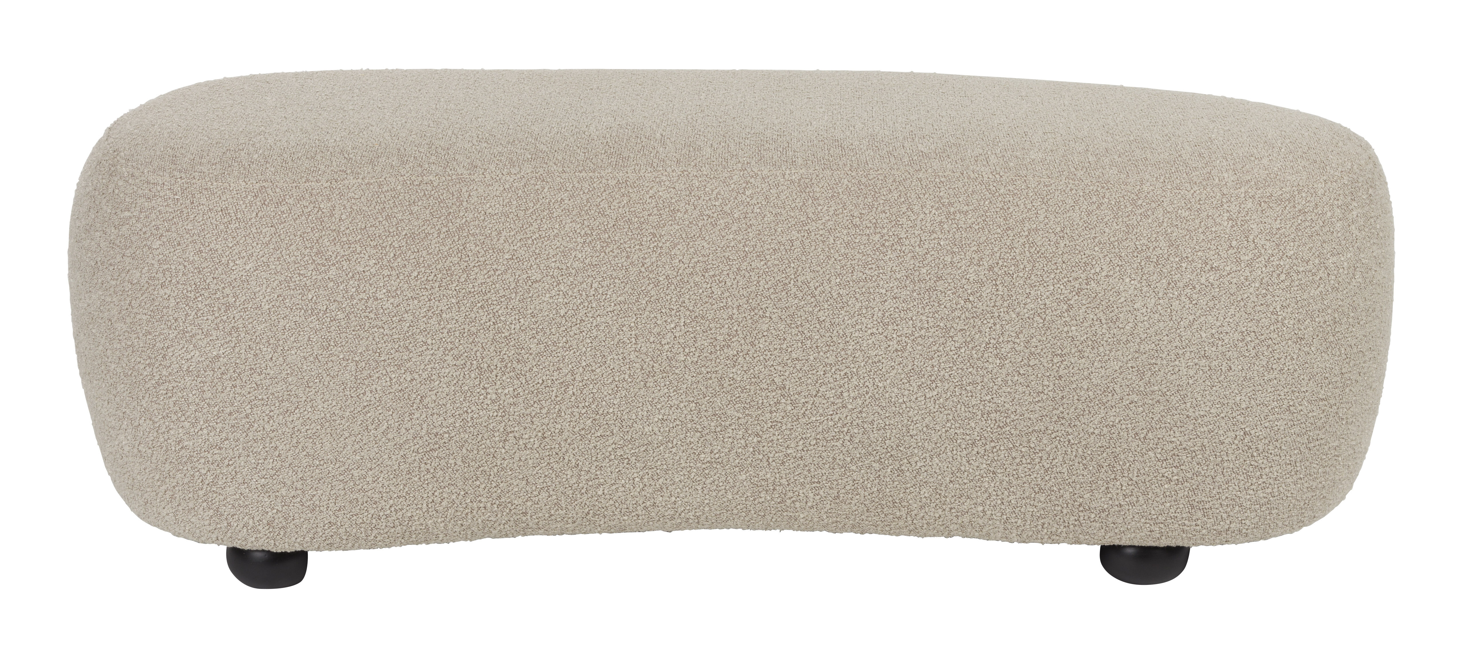 ZILT Hocker Cheron Bouclé - Beige