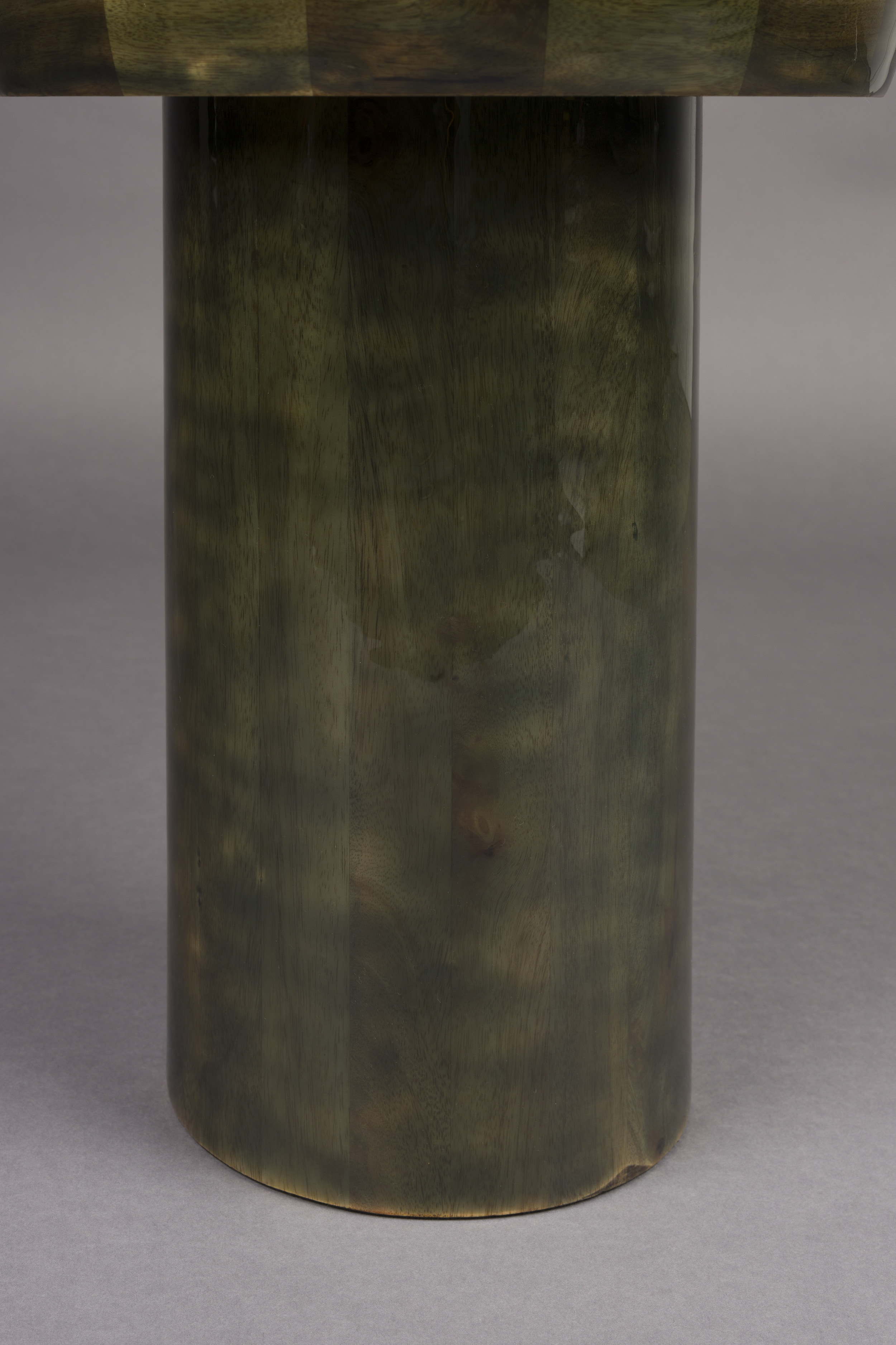 Dutchbone Ronde Bijzettafel 'Mush' Mangohout, 35cm