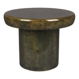 Dutchbone Ronde Bijzettafel 'Mush' Mangohout, 45cm