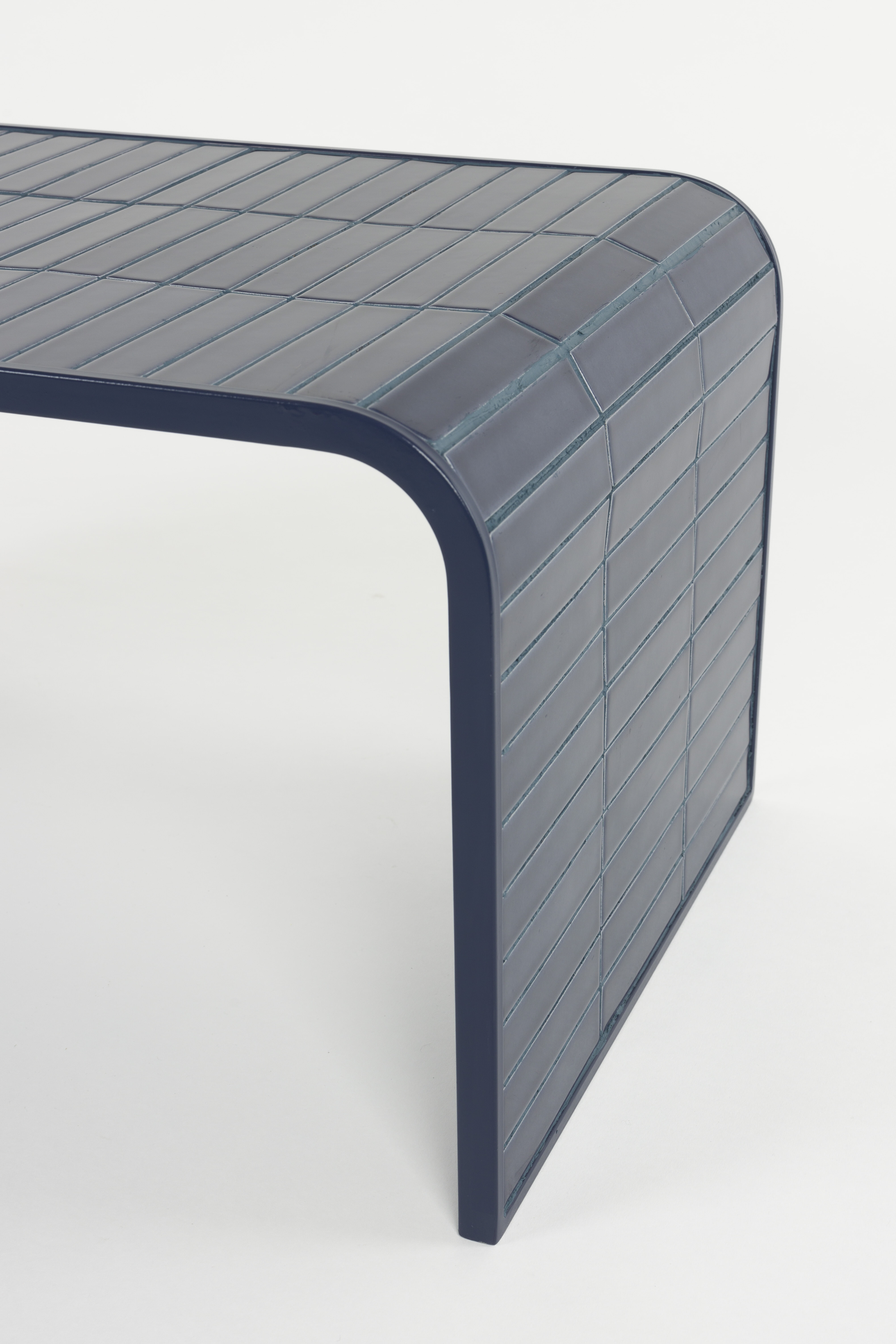 Zuiver Salontafel 'Tiles' 80 x 47cm, kleur Blauw