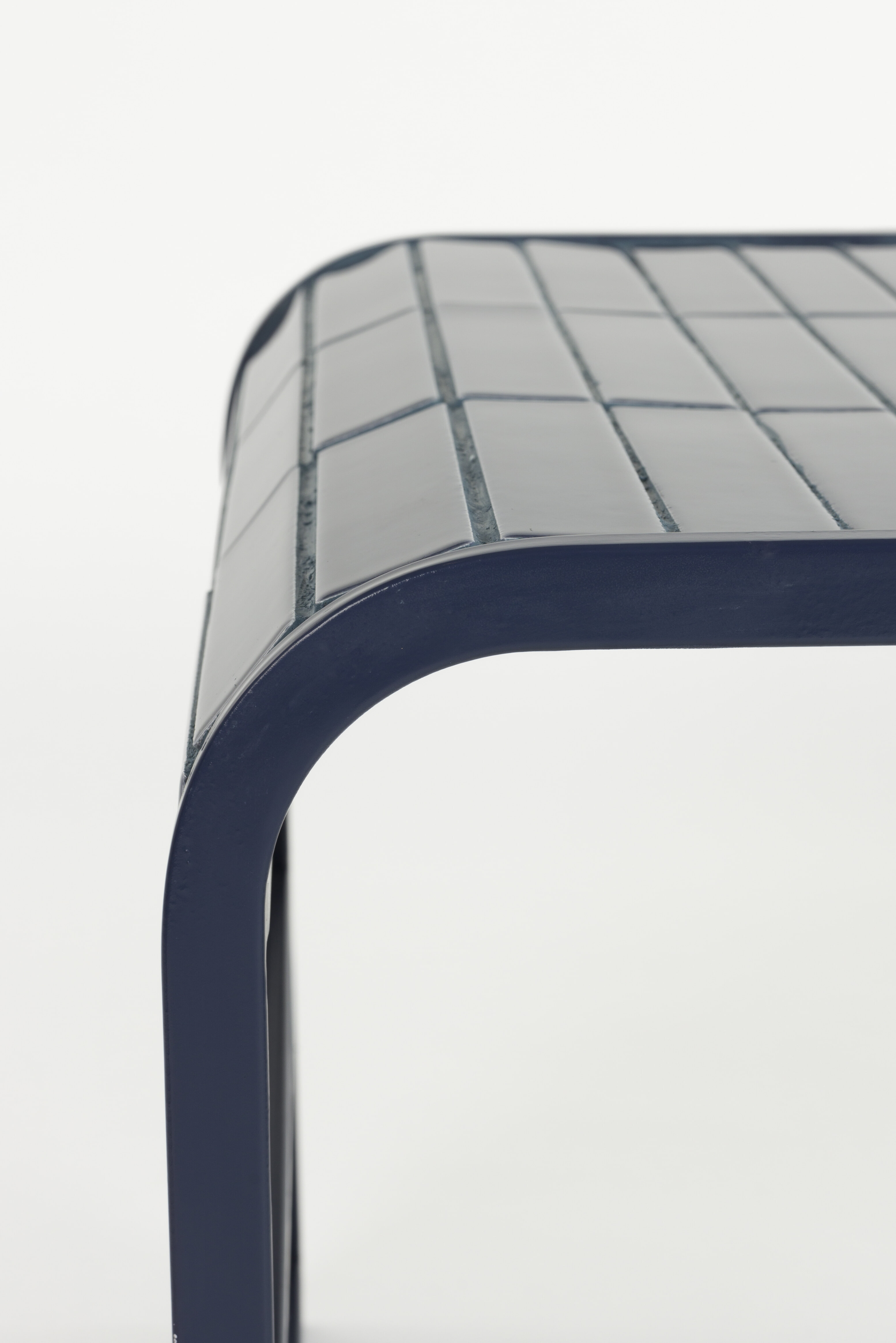 Zuiver Salontafel 'Tiles' 80 x 47cm, kleur Blauw