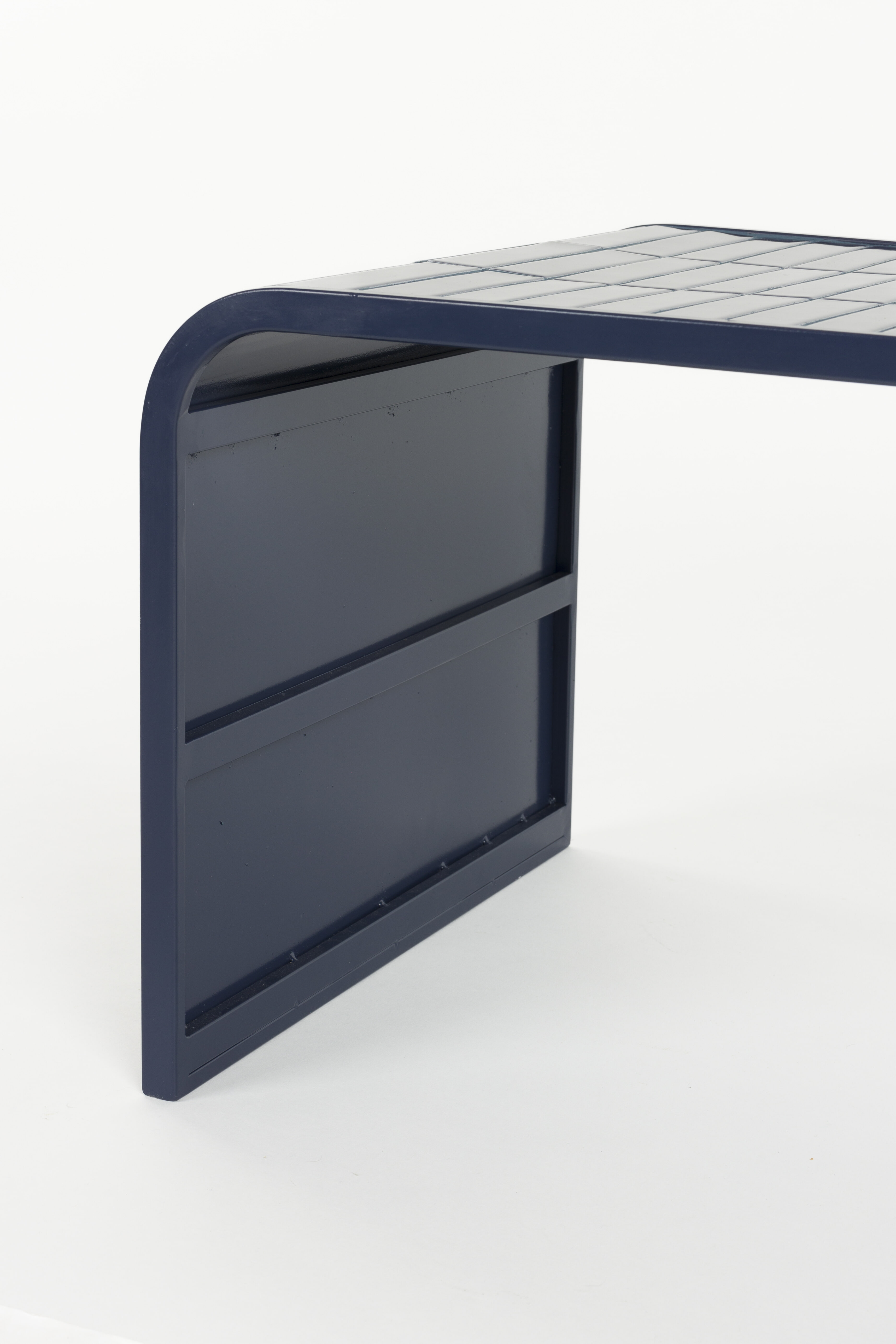 Zuiver Salontafel 'Tiles' 80 x 47cm, kleur Blauw