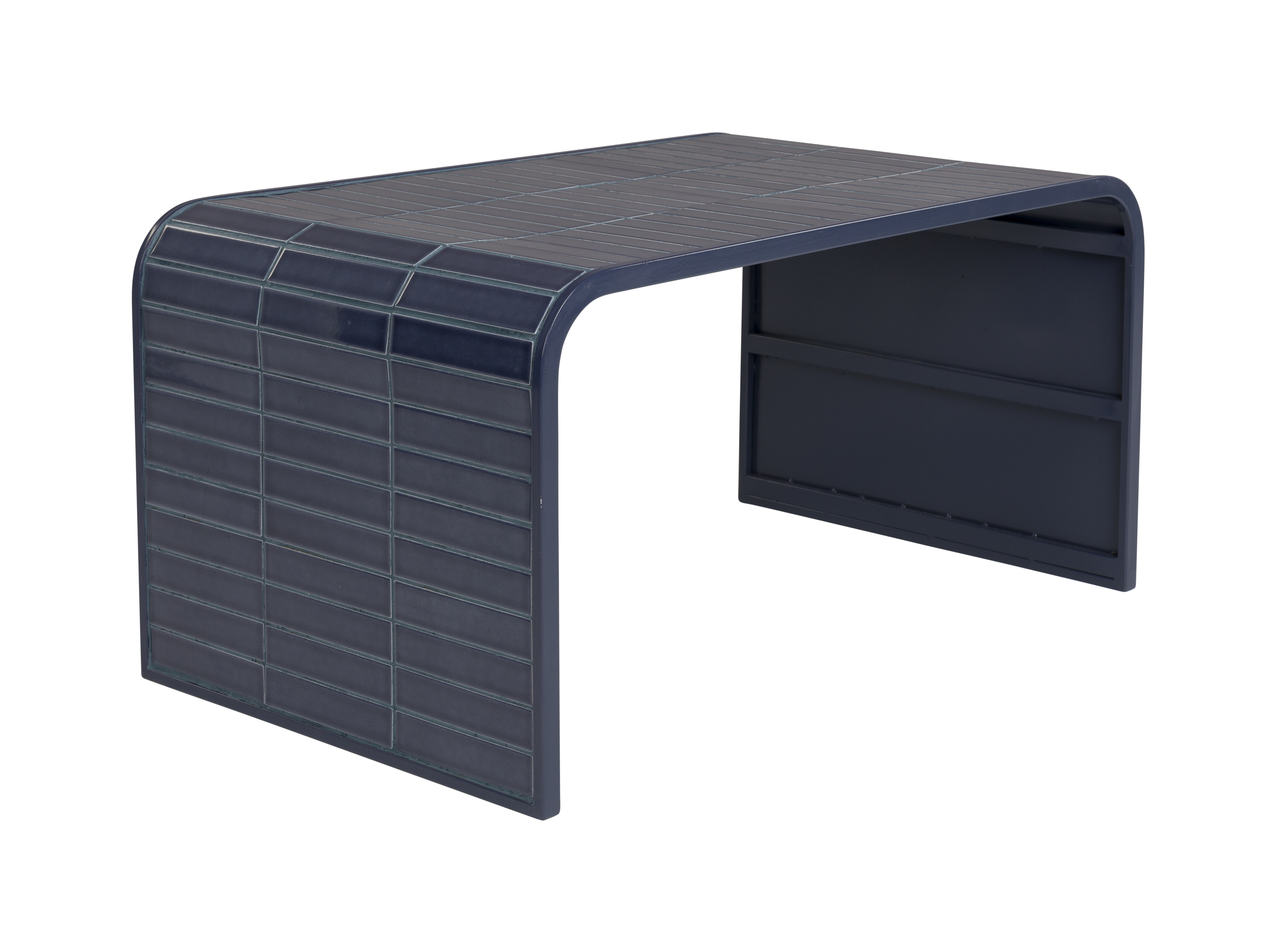 Zuiver Salontafel 'Tiles' 80 x 47cm, kleur Blauw