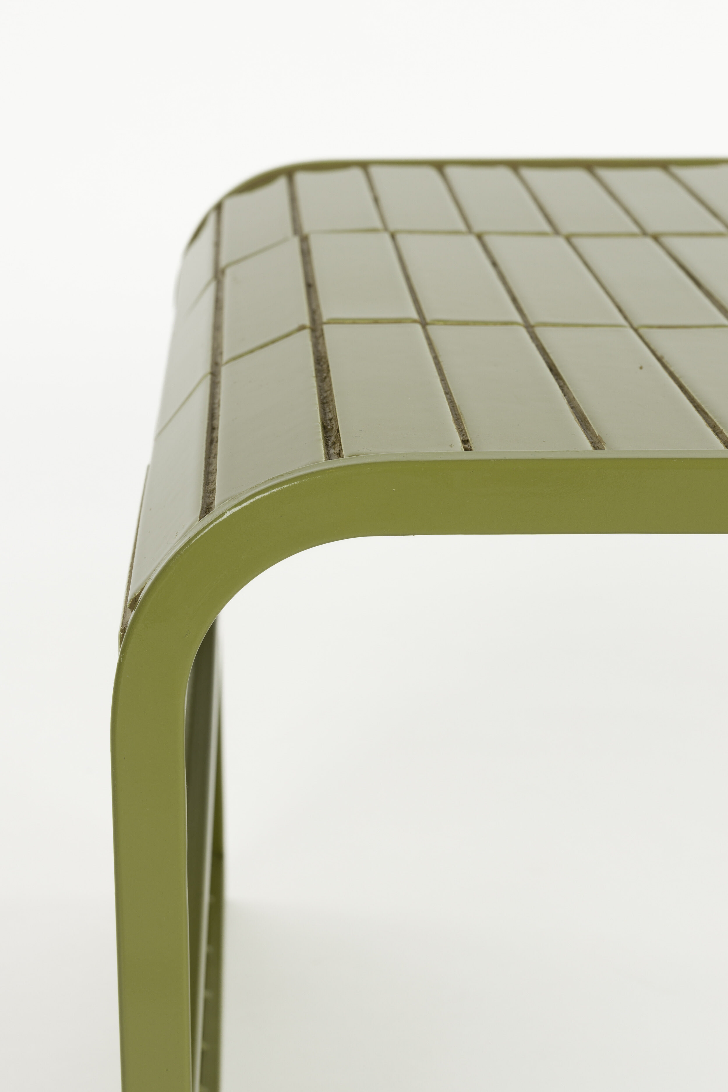 Zuiver Salontafel 'Tiles' 80 x 47cm, kleur Groen